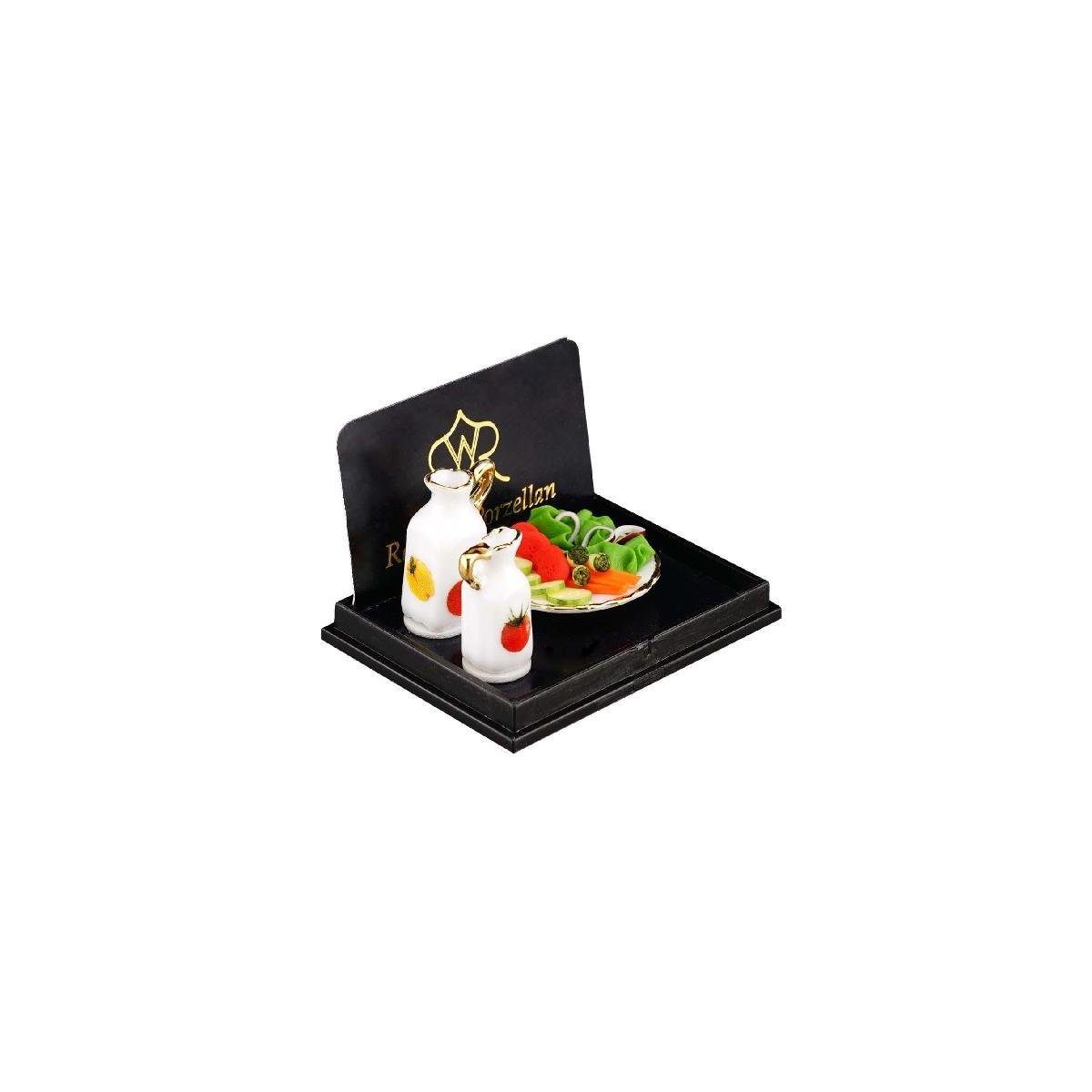 Reutter Porzellan Dekofigur 001.816/5 - Salatteller, Miniatur
