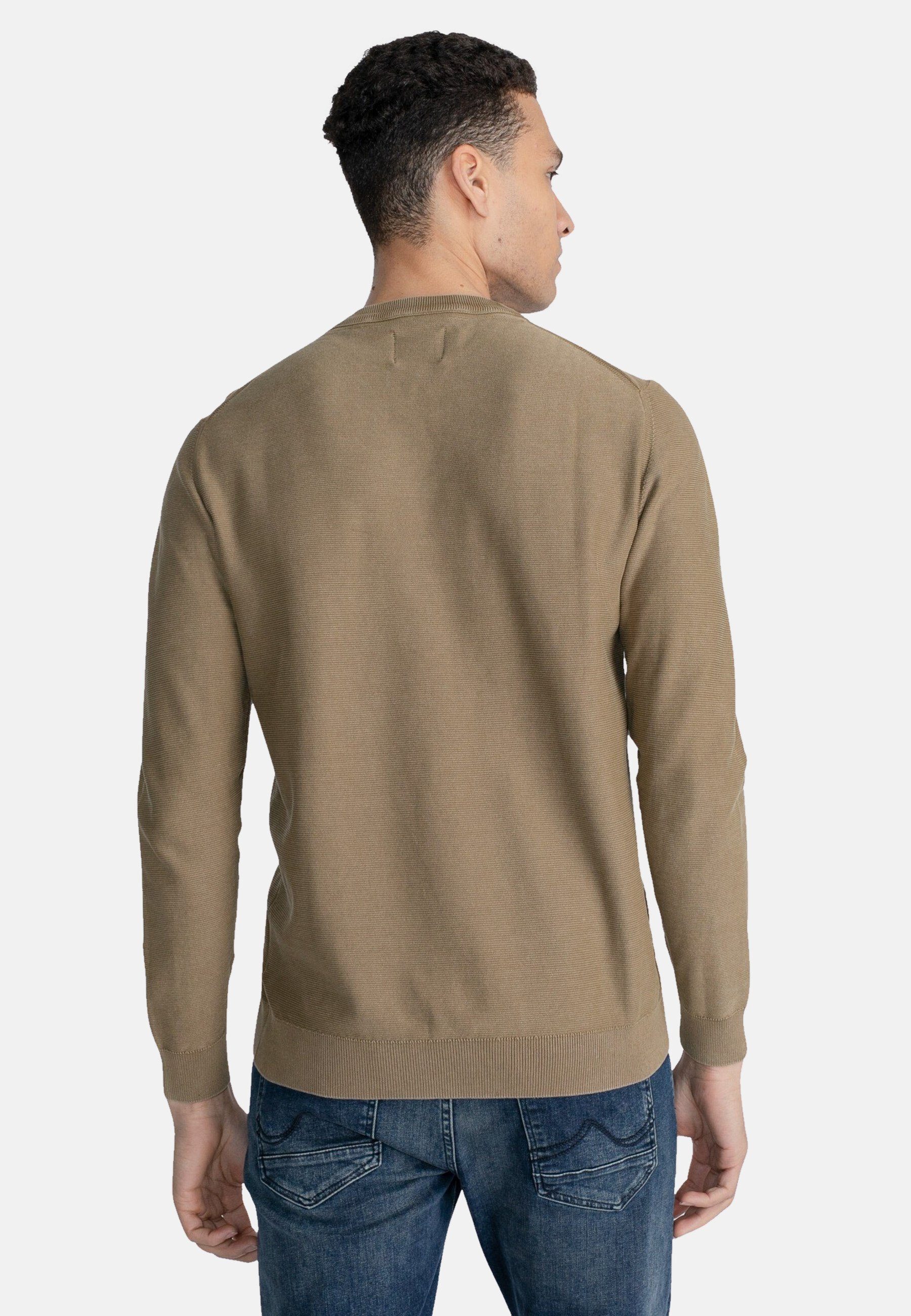 Petrol Industries Strickpullover Pullover Barlett Feinstrickpullover mit (1-tlg)