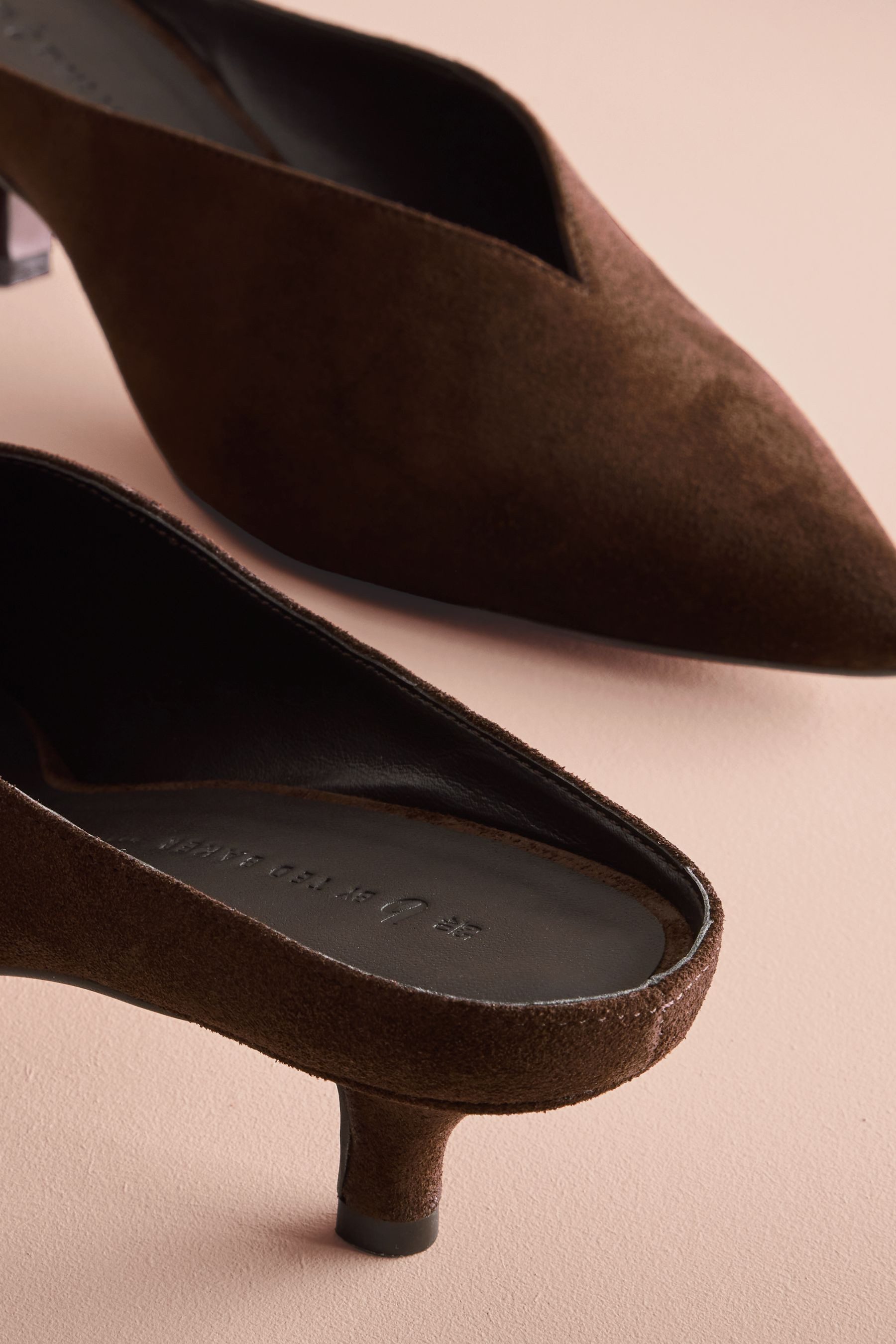B by Ted Baker B by Ted Baker Pantoletten aus Leder Pantolette (1-tlg)