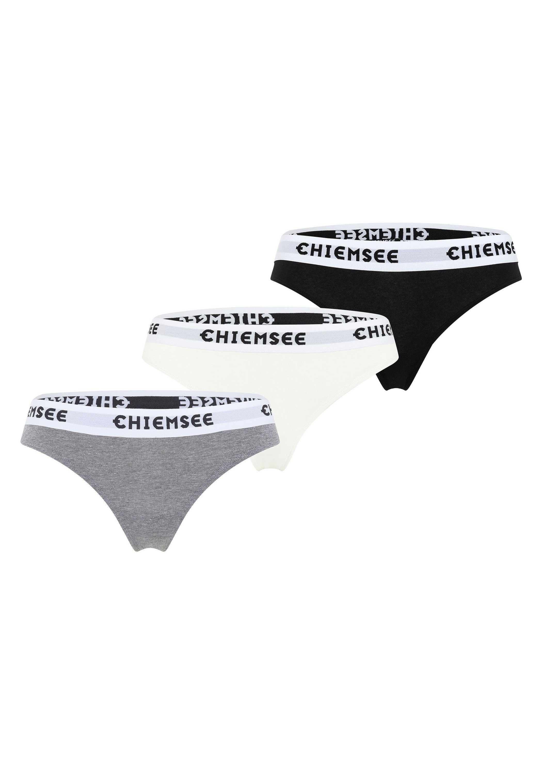 Chiemsee String String im Dreierpack mit Label-Bund 3 (3er-Pack, 3-St)