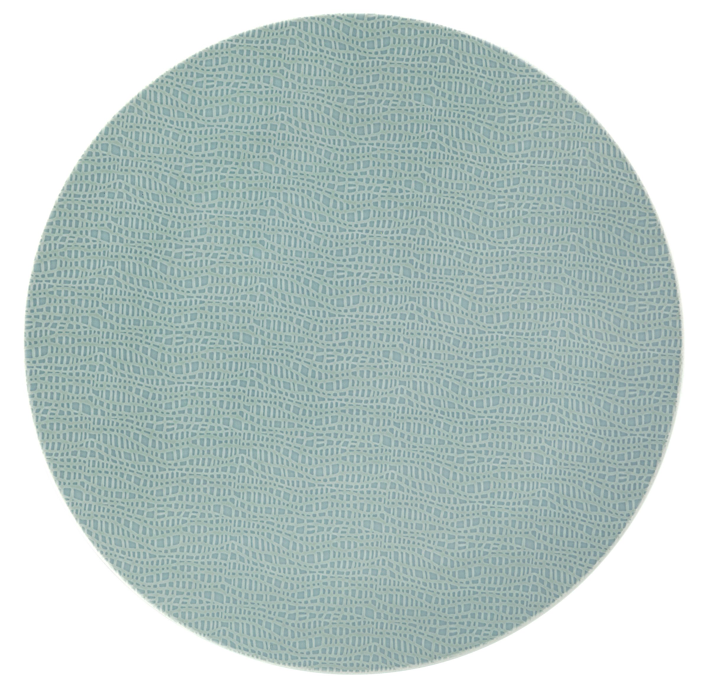 Seltmann Weiden Servierplatte Life Fashion, Porzellan, (1-tlg), Platte rund, Ø 33 cm