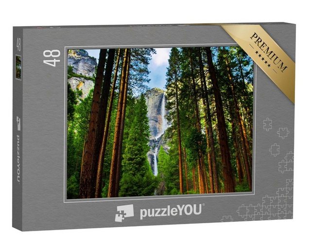 puzzleYOU Puzzle Yosemite National Park, Kalifornien, USA, 48 Puzzleteile, puzzleYOU-Kollektionen Kalifornien