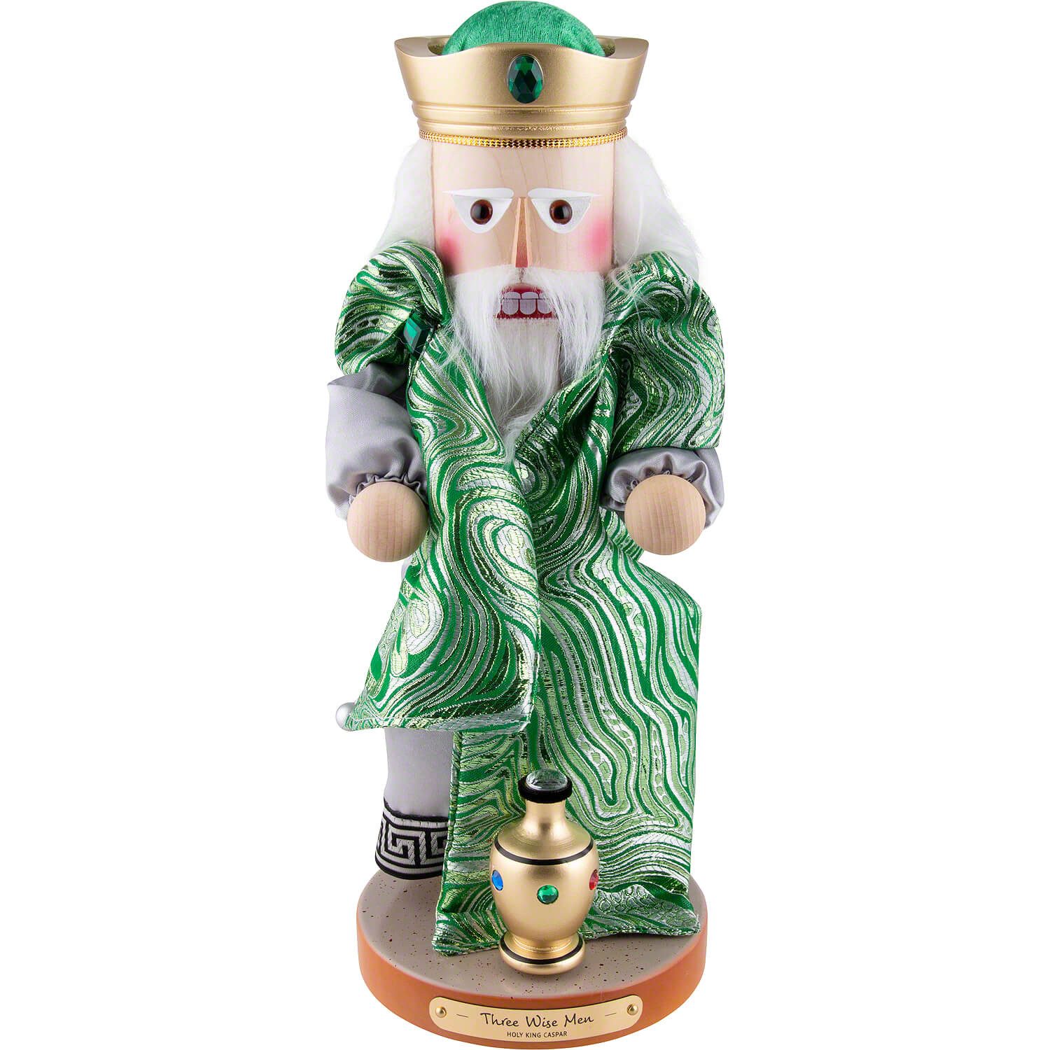 Steinbach Volkskunst GmbH Nussknacker Caspar (38cm) Nussknacker von Steinbach Volkskunst