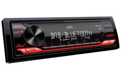 JVC »KD-​X282DBT 1-DIN Digitalradio DAB+ Bluetooth USB« Autoradio (Digitalradio (DAB)