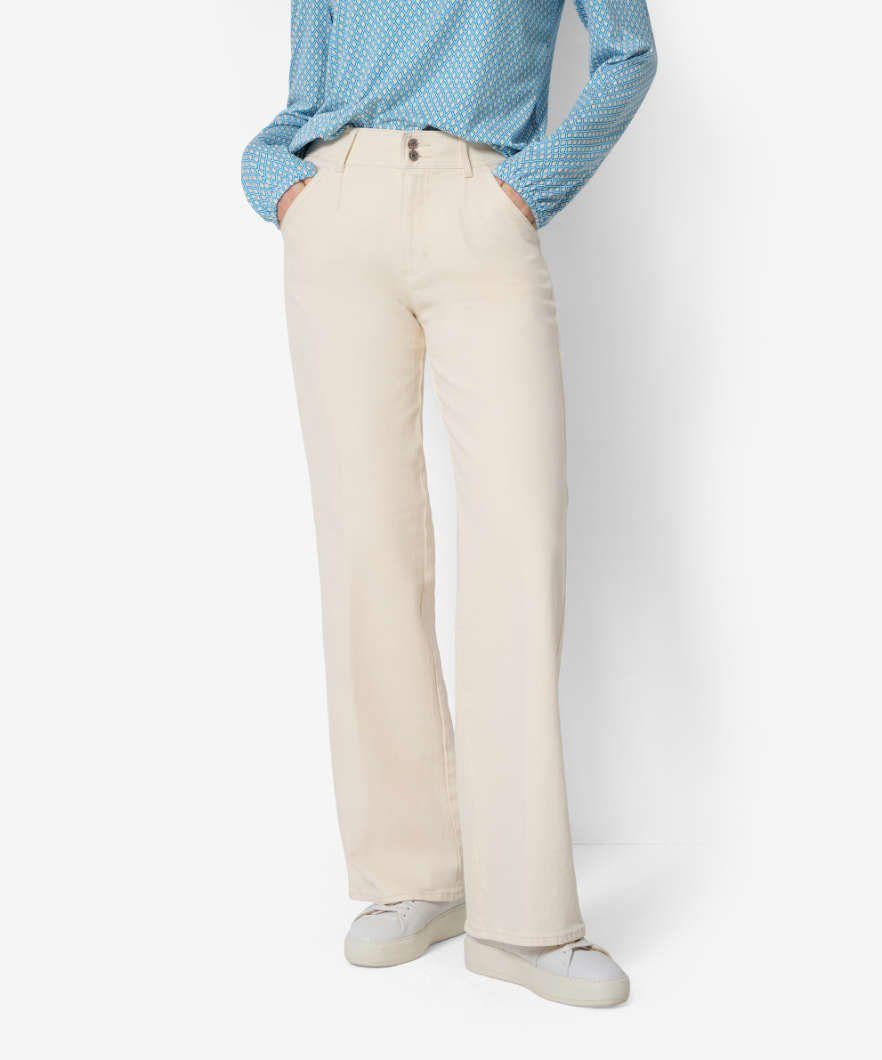 MAINE weiß Brax 5-Pocket-Jeans Style