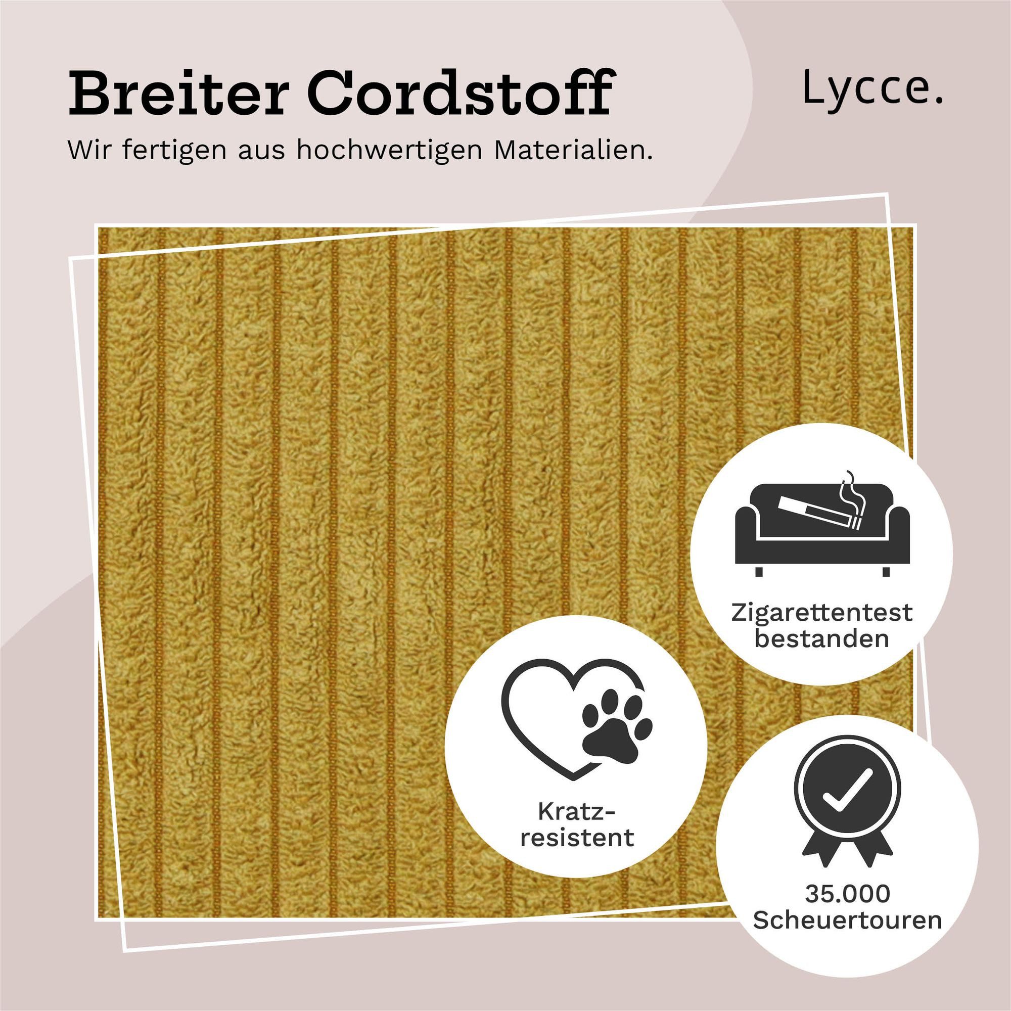Lycce Wäschekorb Lycce Wäschekorb Cord – faltbar, waschbar & perfekt für Nischen – Bild 4 von 5
