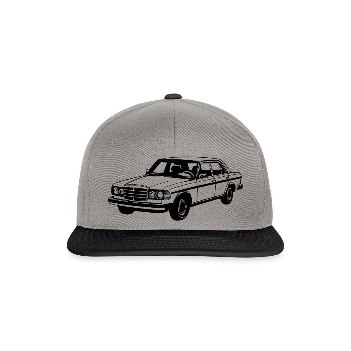 Spreadshirt Snapback Cap Klassische Limousine Oldtimer Auto Snapback Cap (1-St)