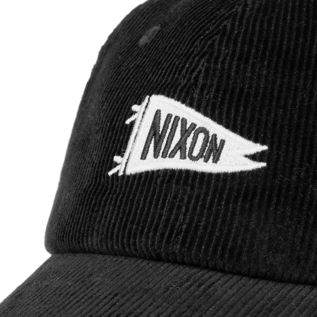 Basecap Nixon (1-St) schwarz Cap Metallschnalle Baseball