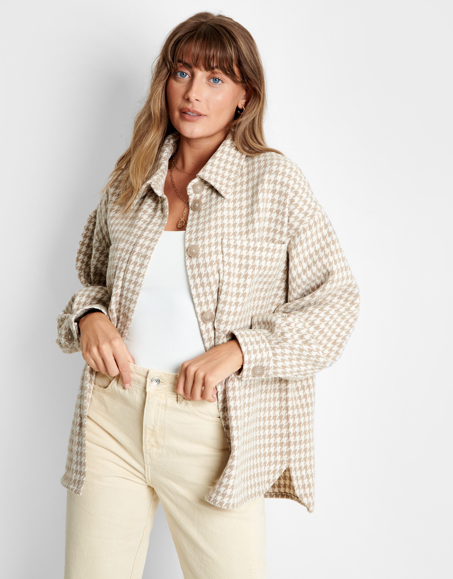 Flanellbluse Drake Shacket