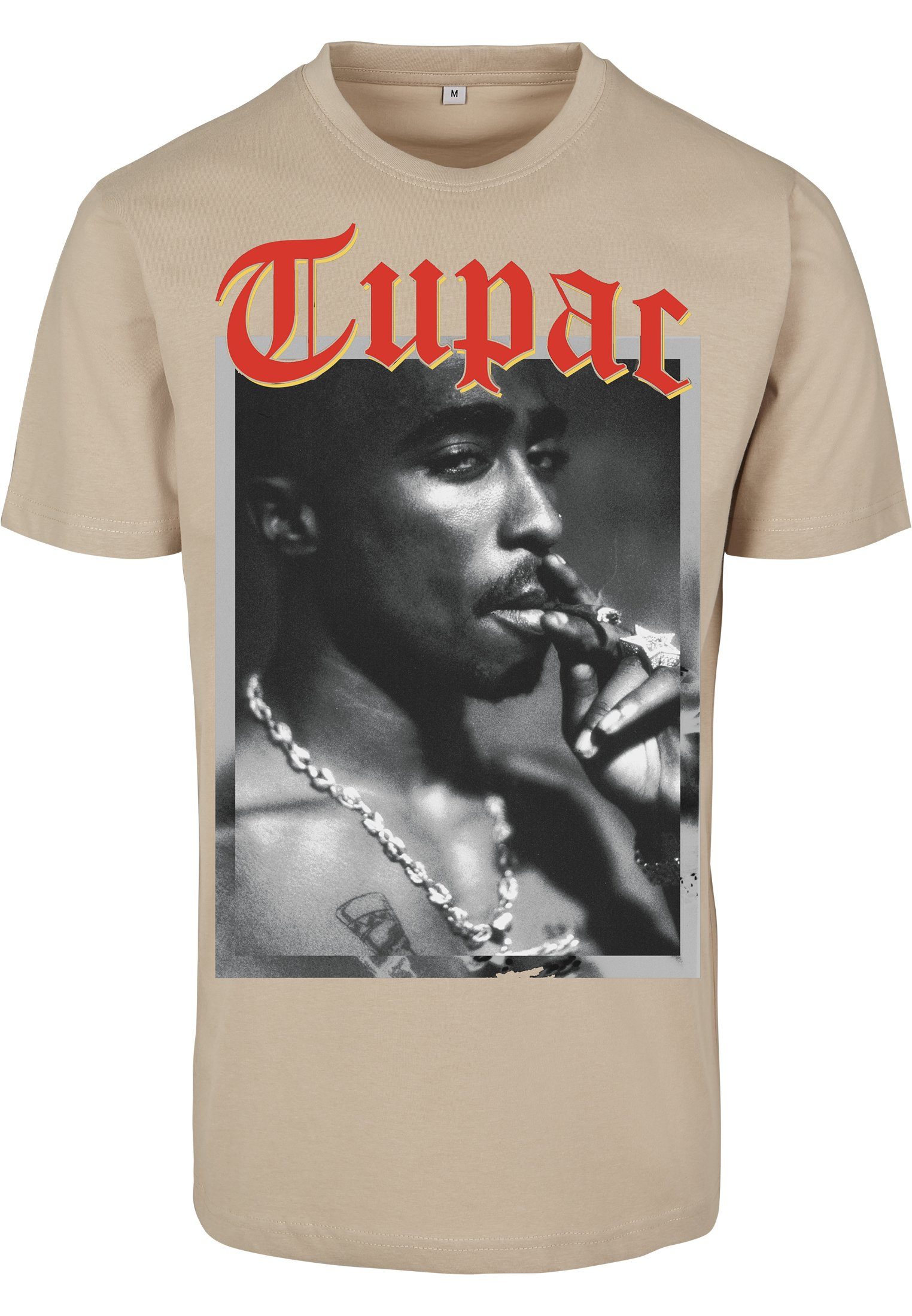 California (1-tlg) sand Tupac T-Shirt Tee MisterTee Herren Love