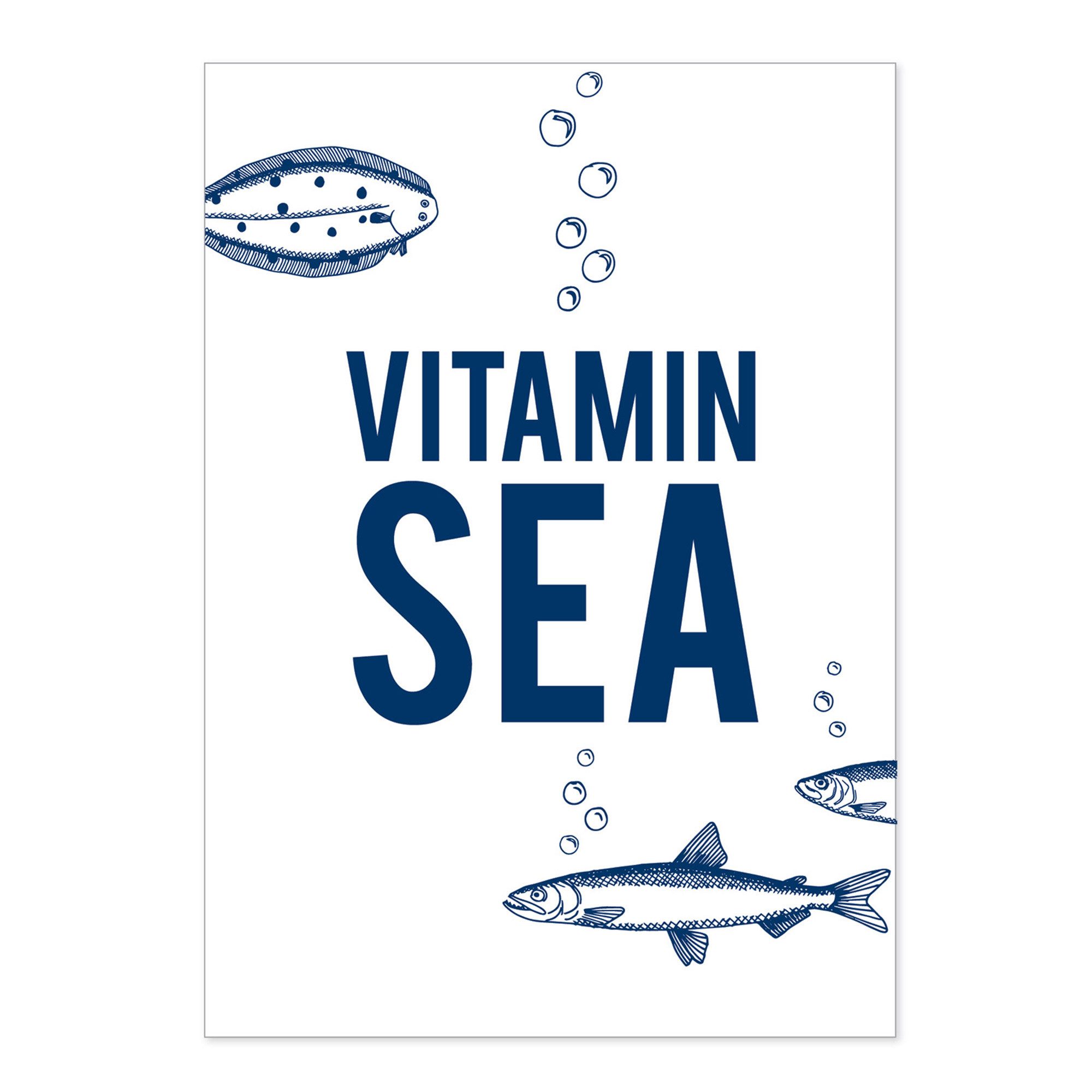 Postkarte Postkarte Vitamin Sea