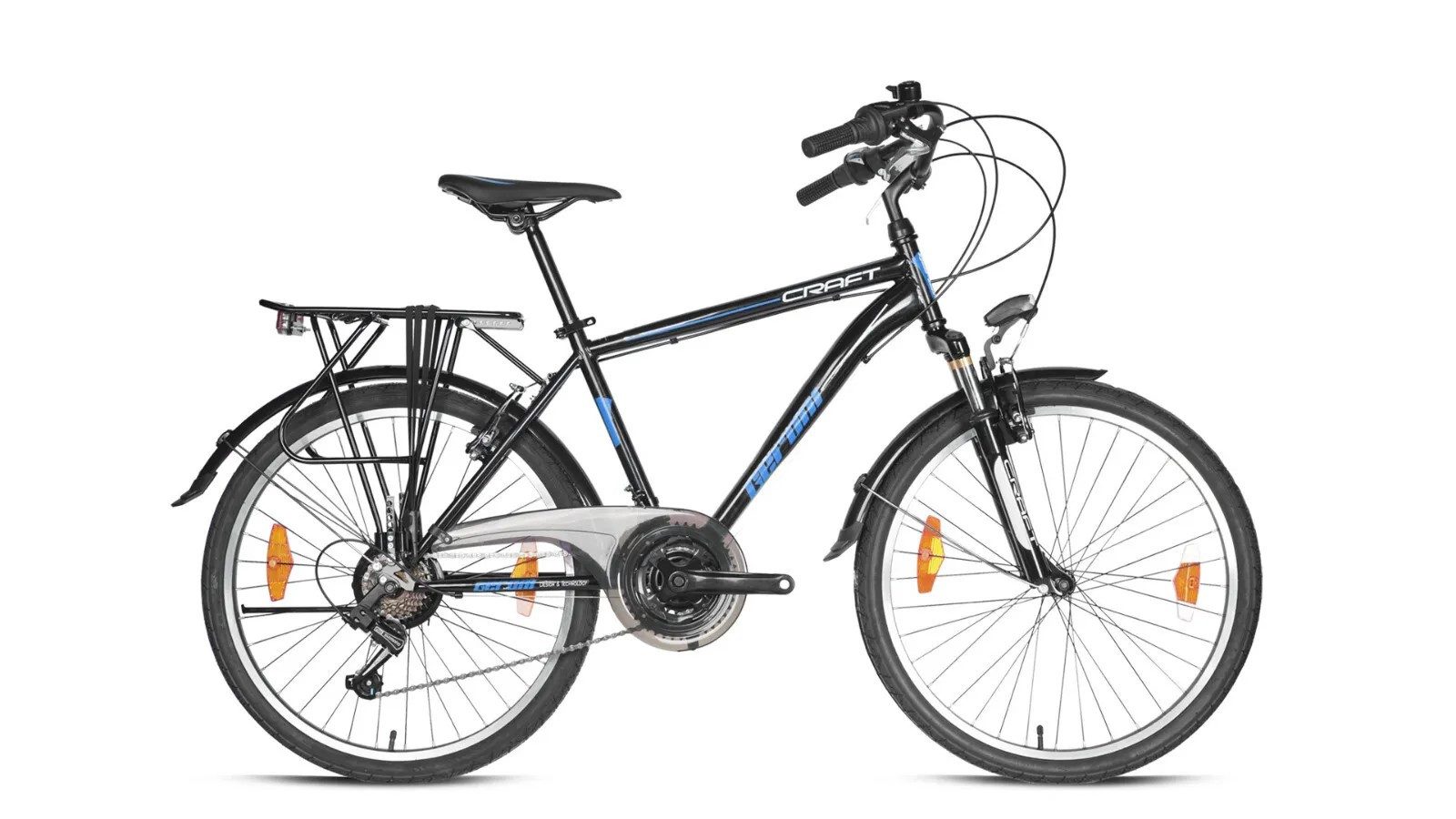 Kinderfahrrad Cityrad 24 Zoll Geroni Citybike Jungenrad 21-Gang Shimano Tourney Rad