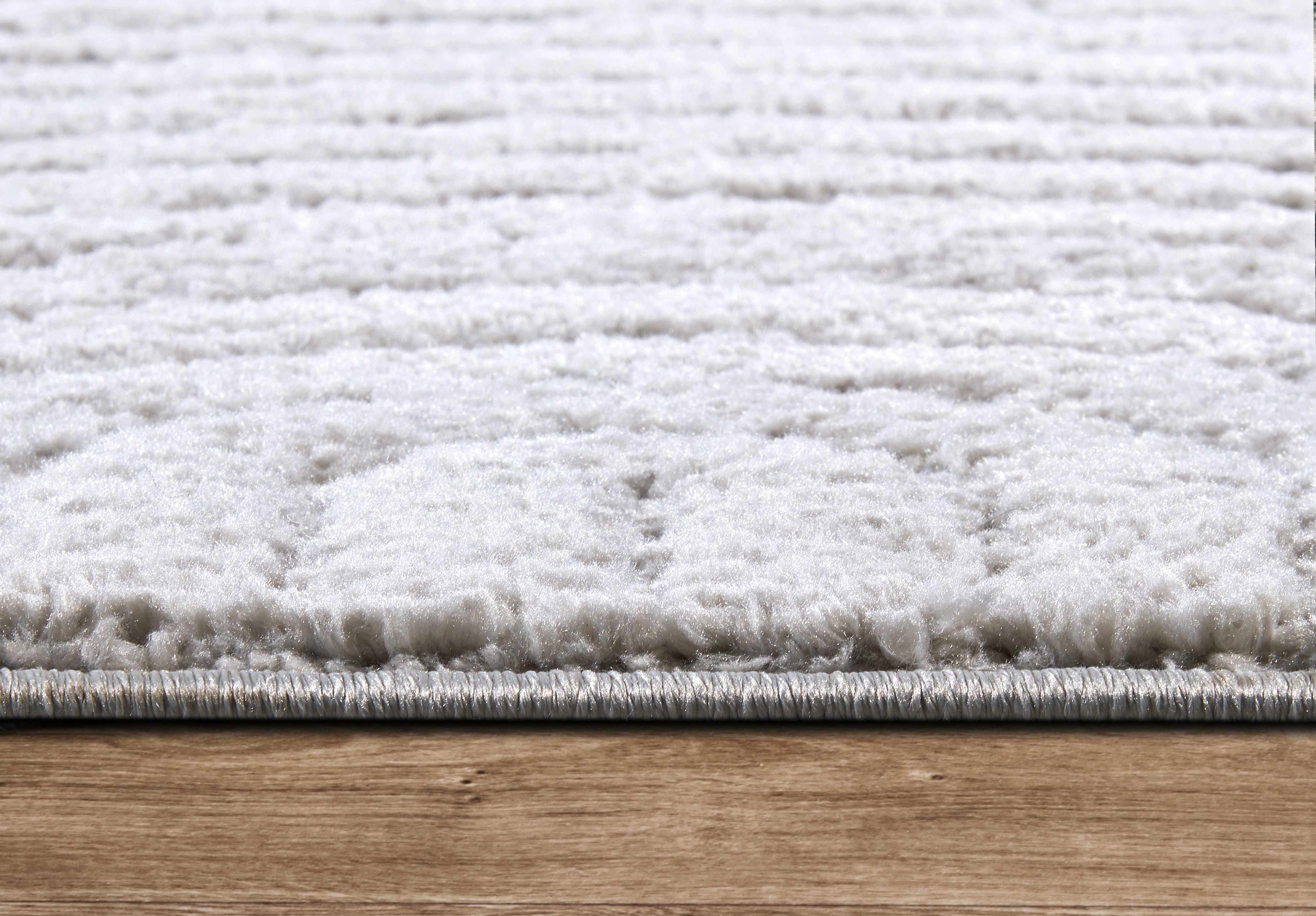 ELLE DECORATION Designteppich Cosy Panglao, auch als Rundteppich erhältlich, rechteckig, Höhe: 14 mm, uni Kurzflor, Hoch Tief Struktur, modern, Skandi, Boho, Wohnzimmer