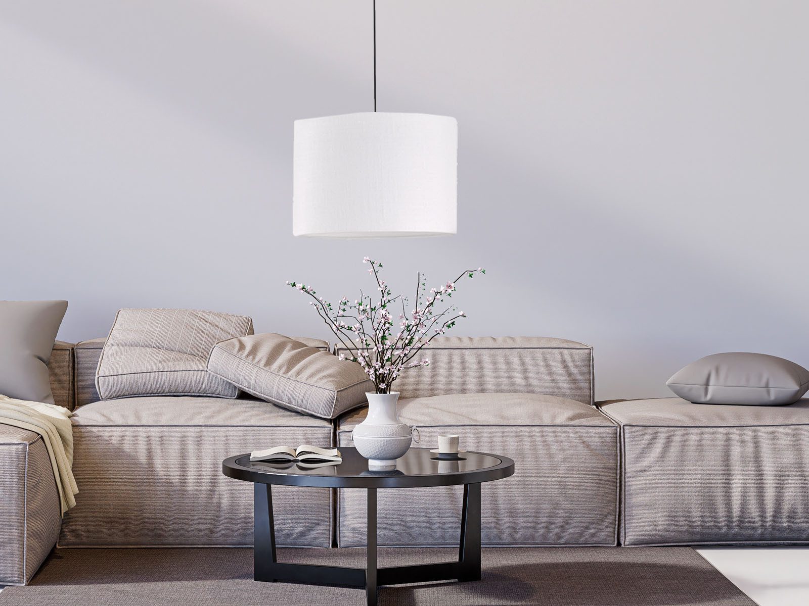 FISCHER & HONSEL LED Pendelleuchte, Dimmfunktion, LED wechselbar, Warmweiß, günstig online kaufen