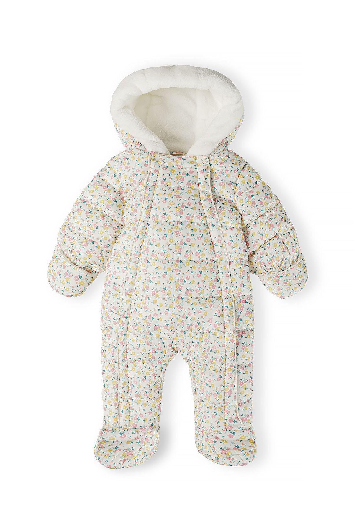 MINOTI Schneeoverall Winteroverall mit Kapuze und weichem Futter (0-24m)