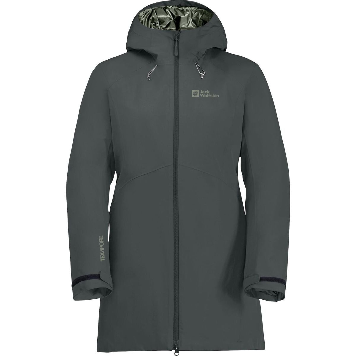 Jack Wolfskin Outdoorjacke Heidelstein INS Jacket W Wasserdichte, winddichte und atmungsaktive Winterjacke mit recycelter