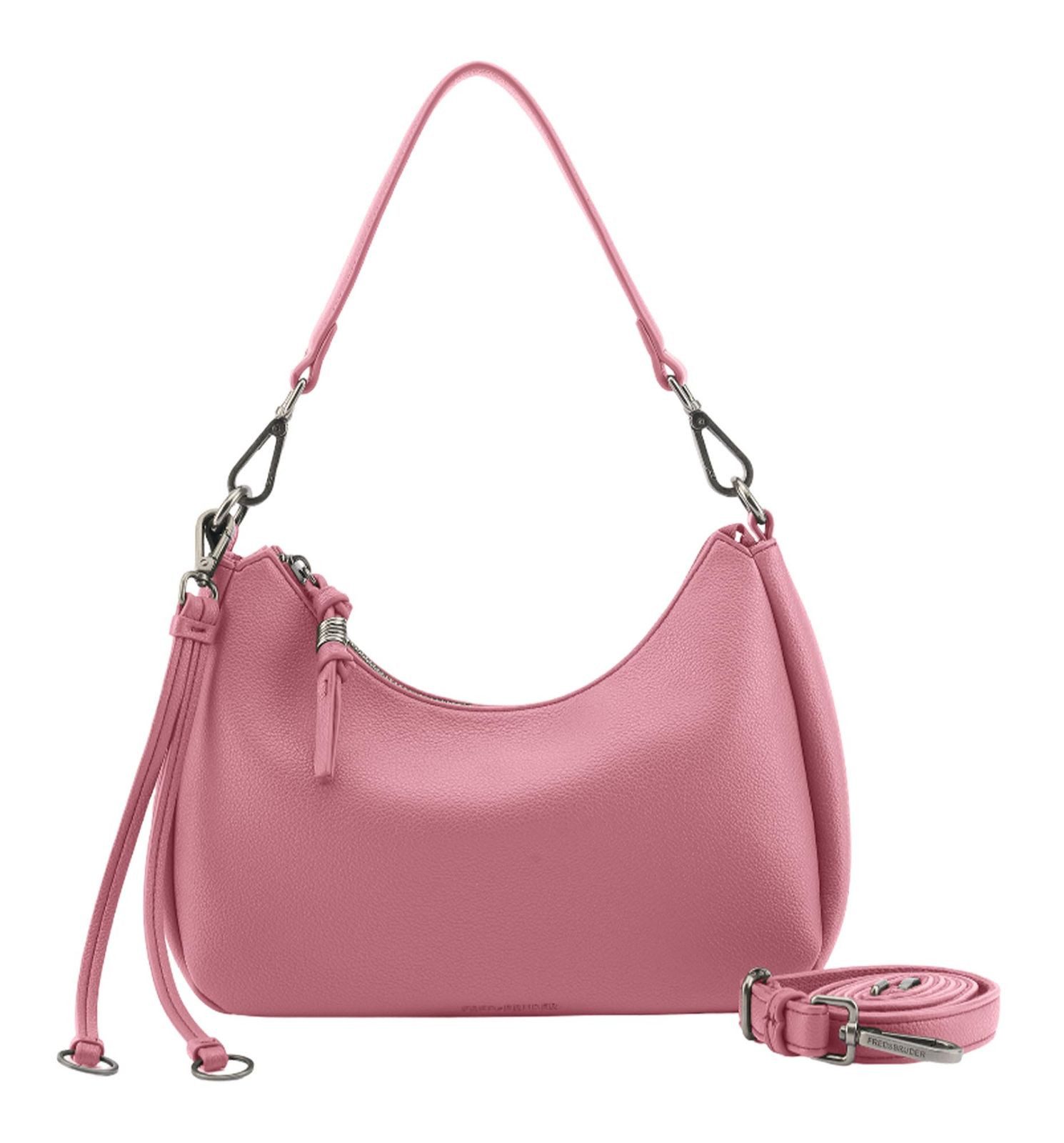 FREDsBRUDER Umhängetasche Midi Hobo Bag, aus echtem Rindsleder