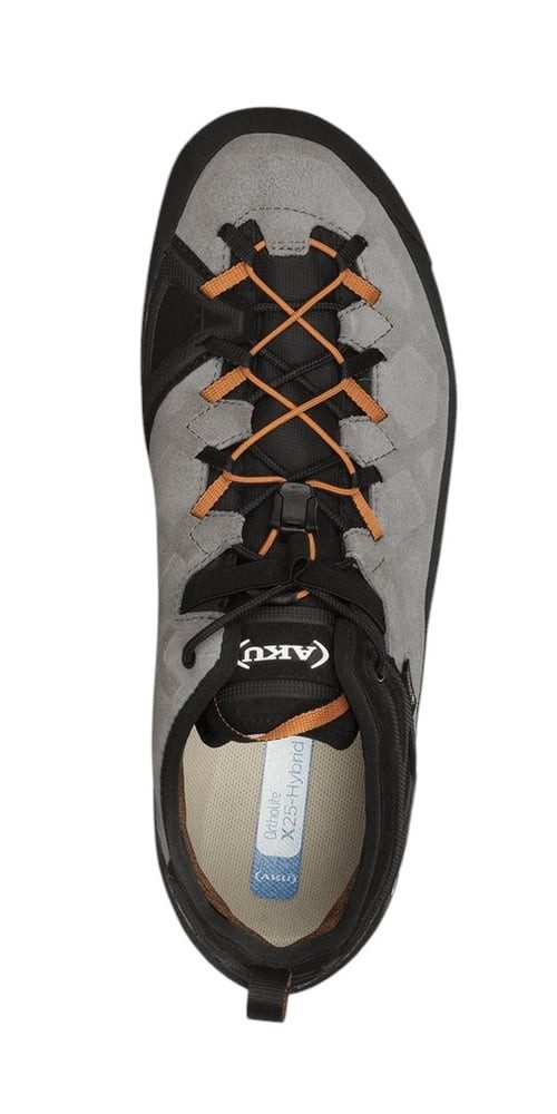 AKU Rock DFS Low GTX (Zustieg, wasserdicht) grau/orange Herren Wanderschuh