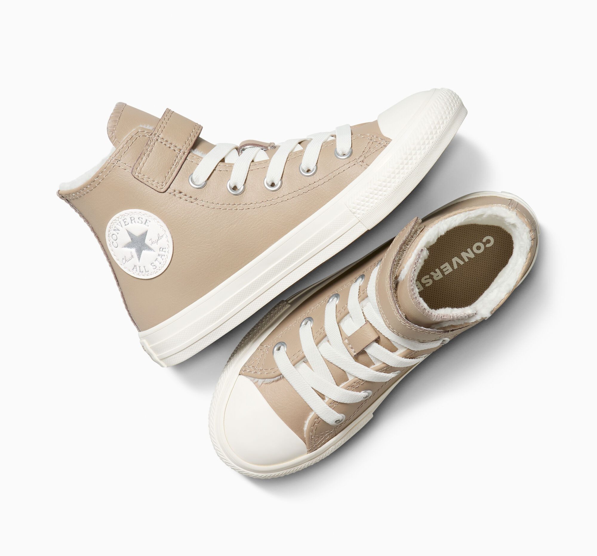 Converse CHUCK TAYLOR ALL STAR 1V Sneakerboots (für Kinder) Winterschuhe, Schnürboots, Sneaker, gefüttert – Bild 4 von 5