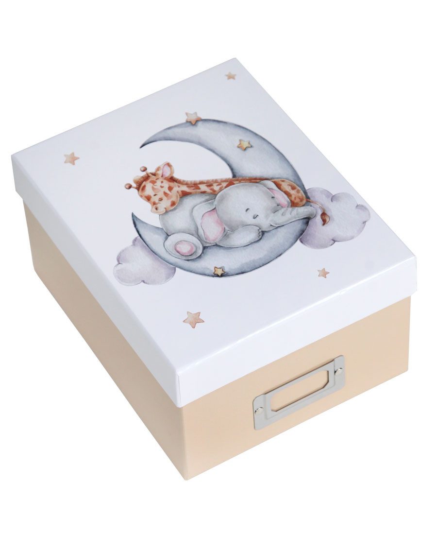 IDEAL TREND Fotoalbum My Friends Photo Box 700 Fotos in 10x15 cm Fotobox Baby Erinnerungsbox (1-St), Fotobox / Photo Box / Erinnerungsbox Bis zu 700 Fotos 10 x 15 cm