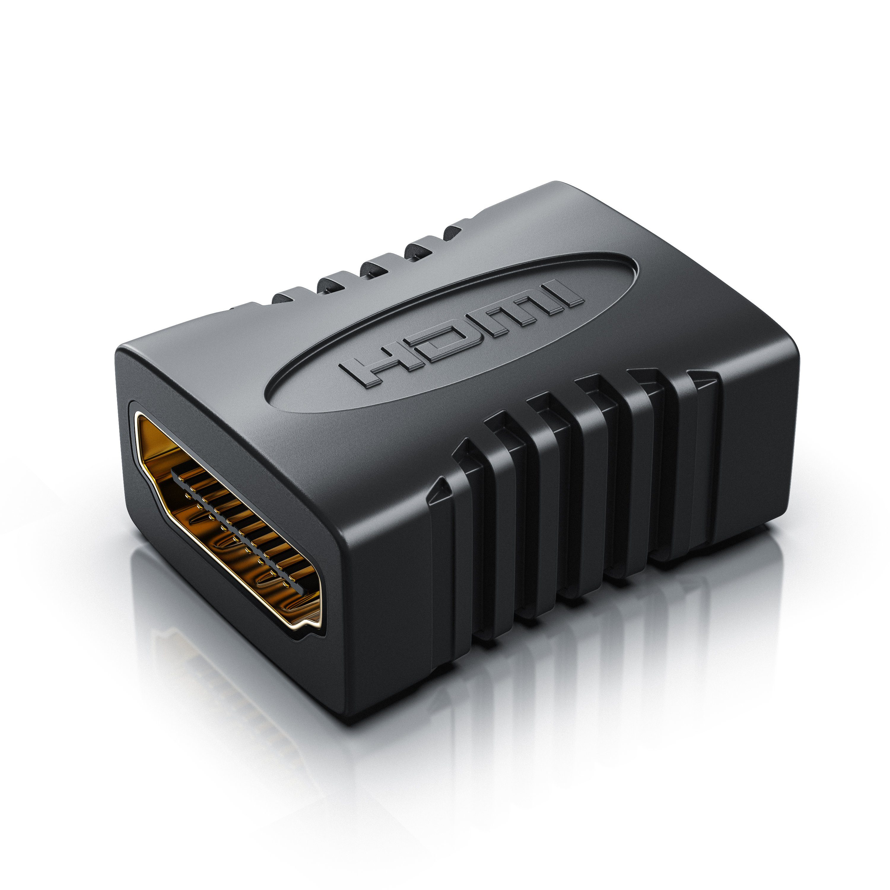 CSL 1080 p Full HD HDMI auf HDMI Adapter, Verlängerung, Kupplung HDMI-Adapter HDMI Typ A zu HDMI, Buchse auf Buchse Adapter, 2K 4K 8K und UHD II für HDMI Kabel