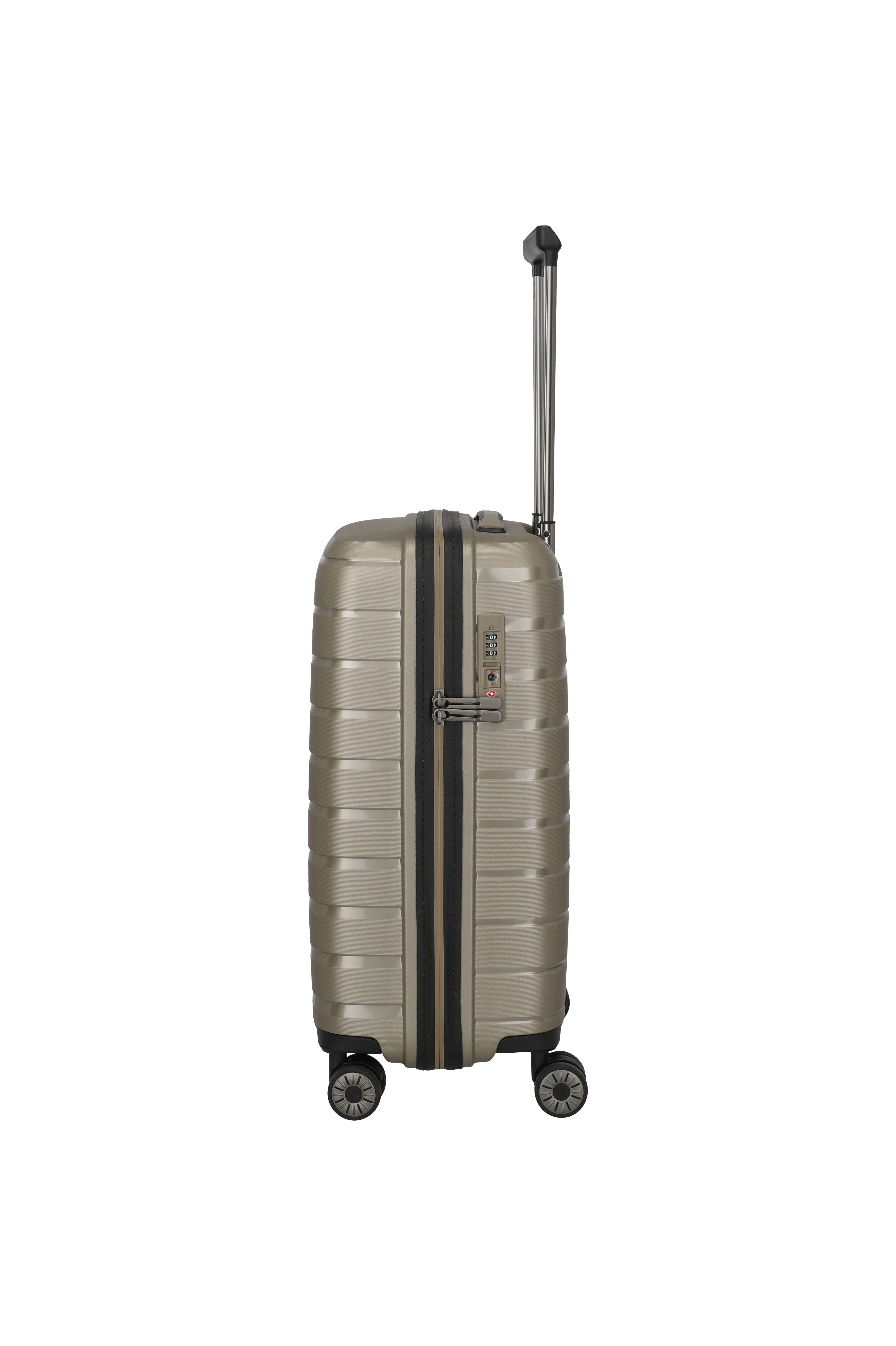 travelite Trolley AIR BASE Reisekoffer Hartschale, 4 Rollen, kratzresistenter Oberfläche und cleverer Innenaufteilung