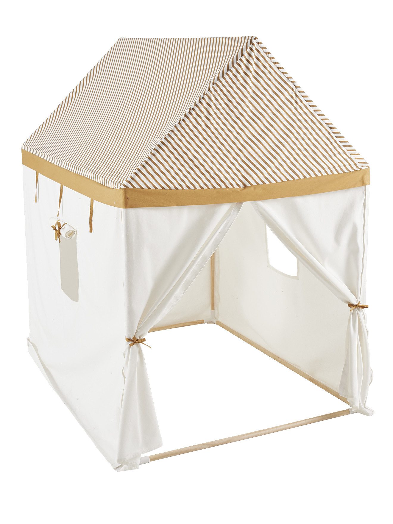 vertbaudet Spielzelt Kinder Spielzelt, Spielhaus aus Stoff/Holzstangen