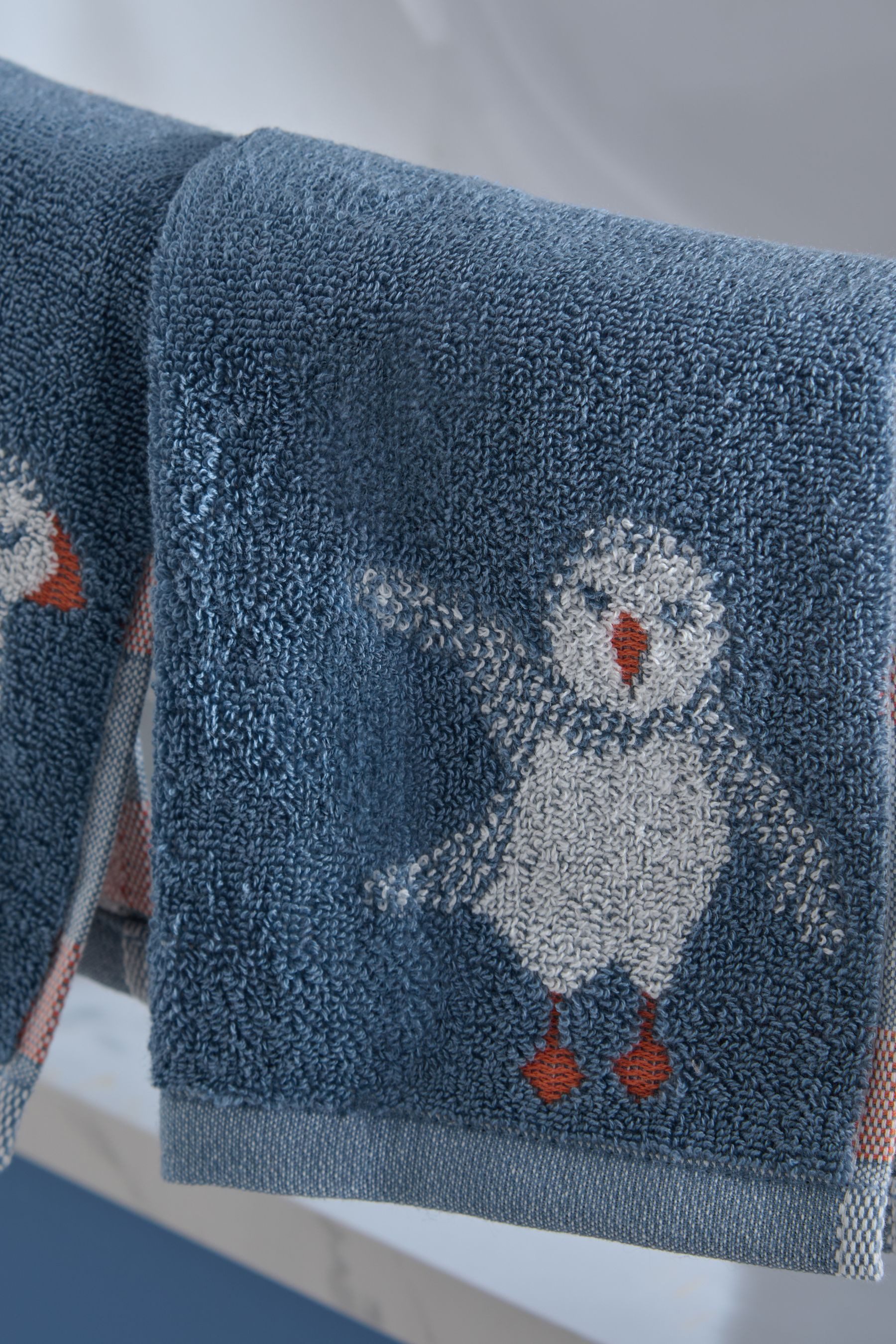 Next Handtuch 2er-Set Waschlappen, Papageientaucher, (4-St) günstig online kaufen