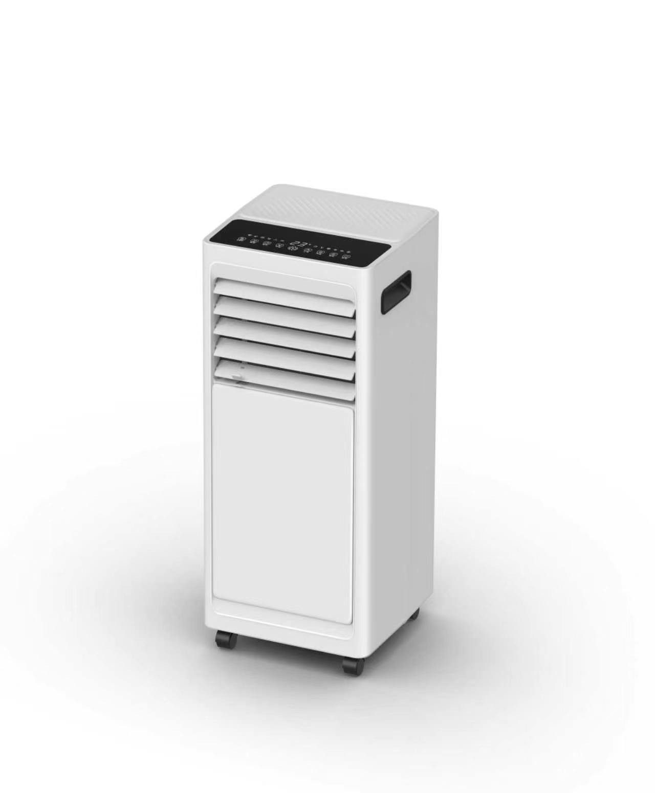 Rolipo Klimagerät Luftkühler 9000BTU 4-in-1 Entfeuchten Ventilieren mobiles Klimaanlage, Fernbedienung & 24h Timer, leise Klima für Wohnung Büro Schlafzimmer