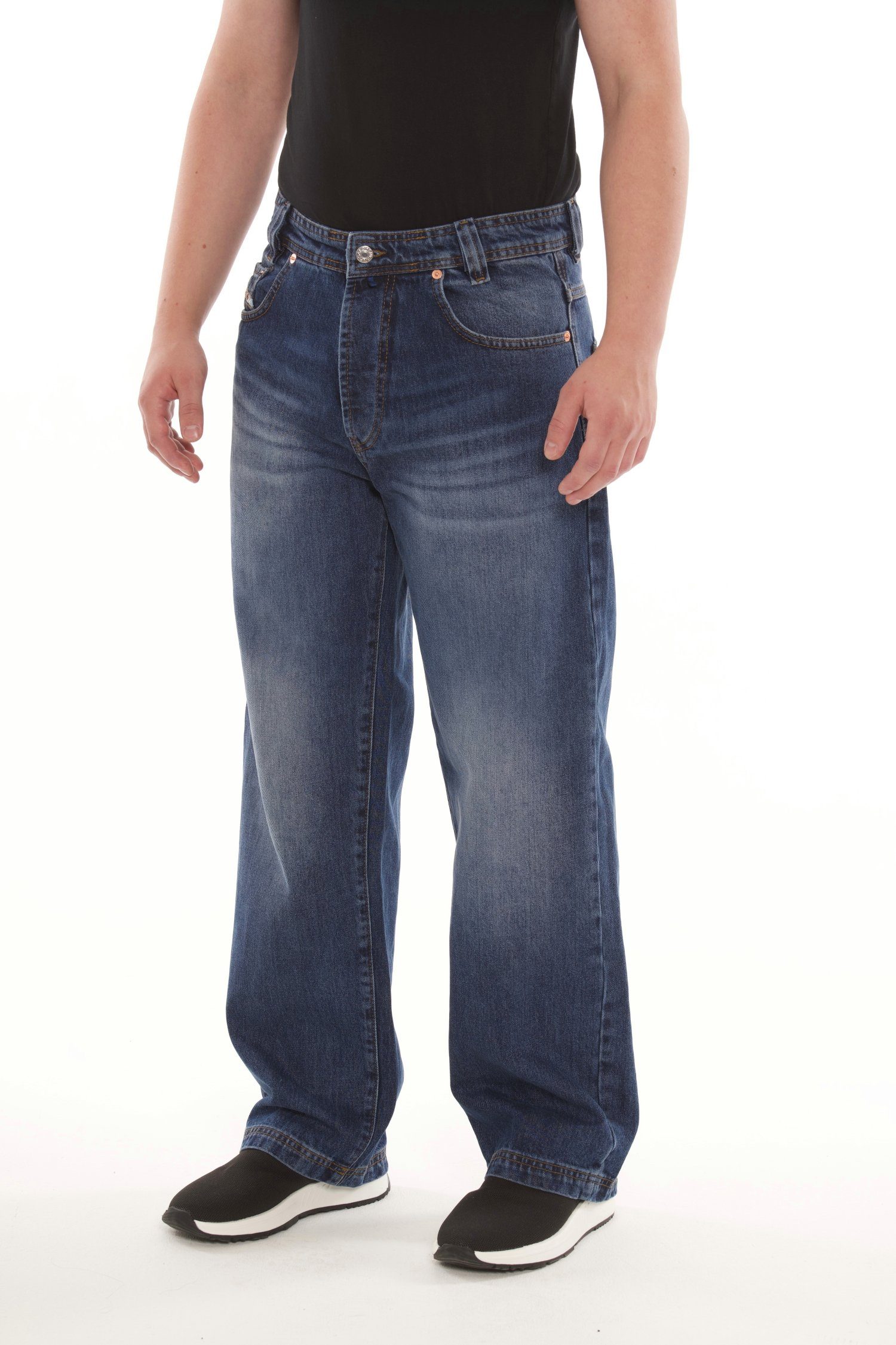 474 Weite Fit, lässiger Schnitt PICALDI Zicco Tindery Leg, Straight Baggy Jeans Gerader Jeans