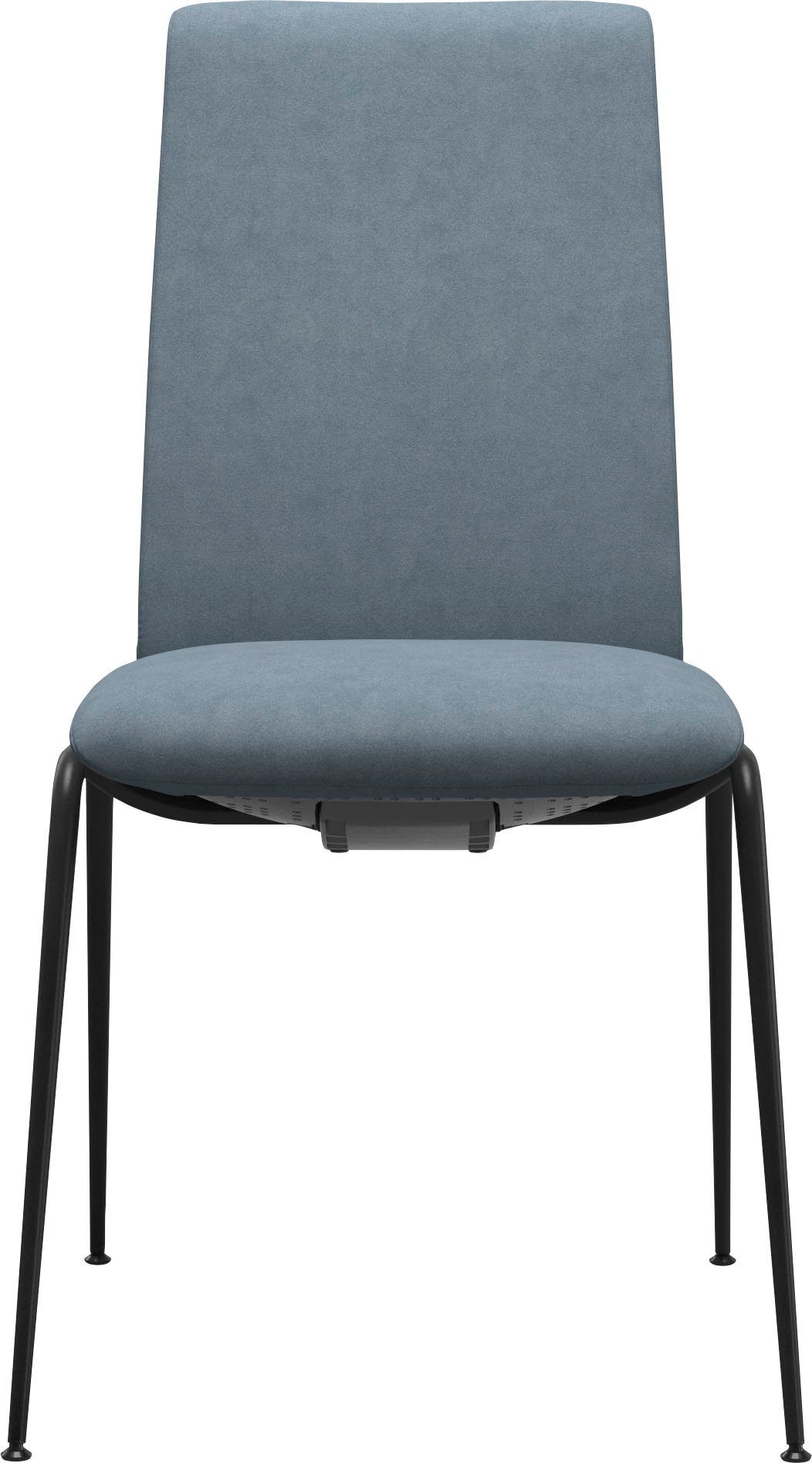 Stressless® Polsterstuhl Laurel, Low Back, Größe M, mit Beinen aus Stahl in Schwarz matt