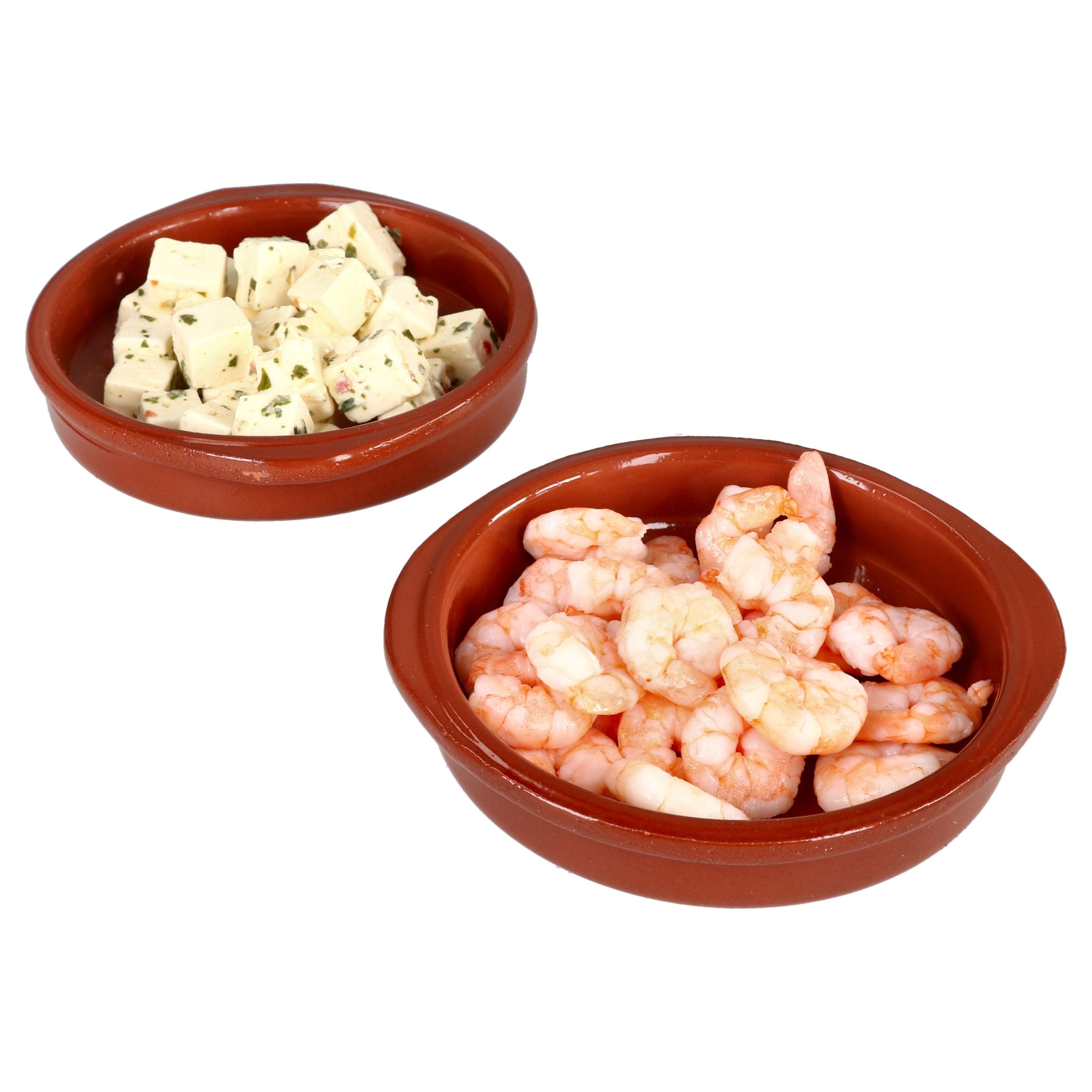 MamboCat Tapas-Schale 12er Set Cazuela Bernd S Ø 12cm Tonschalen mit Griffen, Ton