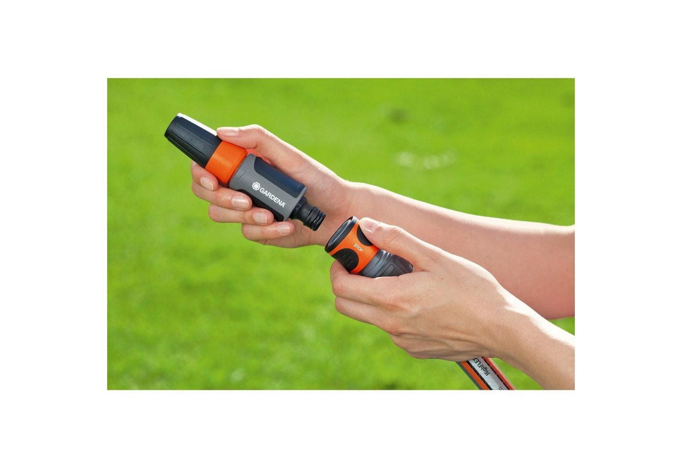 Thumbnail - GARDENA Bewässerungsventil GARDENA Wasserstop 19mm (3/4), Schlauchstück