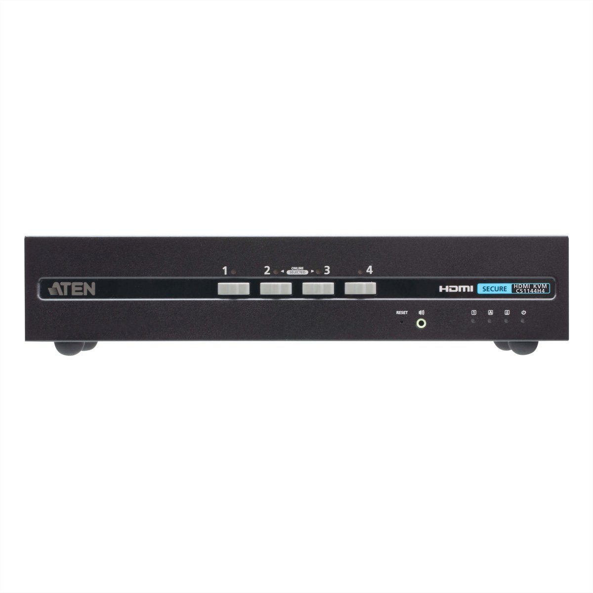 Aten CS1144H4 4-Port USB HDMI Dual Display Secure KVM Switch Computer-Adapter