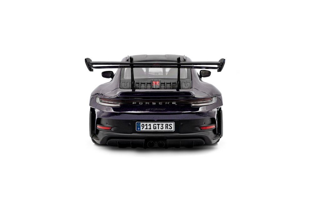 Solido Modellauto Porsche 911 GT3 RS Weissach Package 2024 lila metallic, Maßstab 1:18