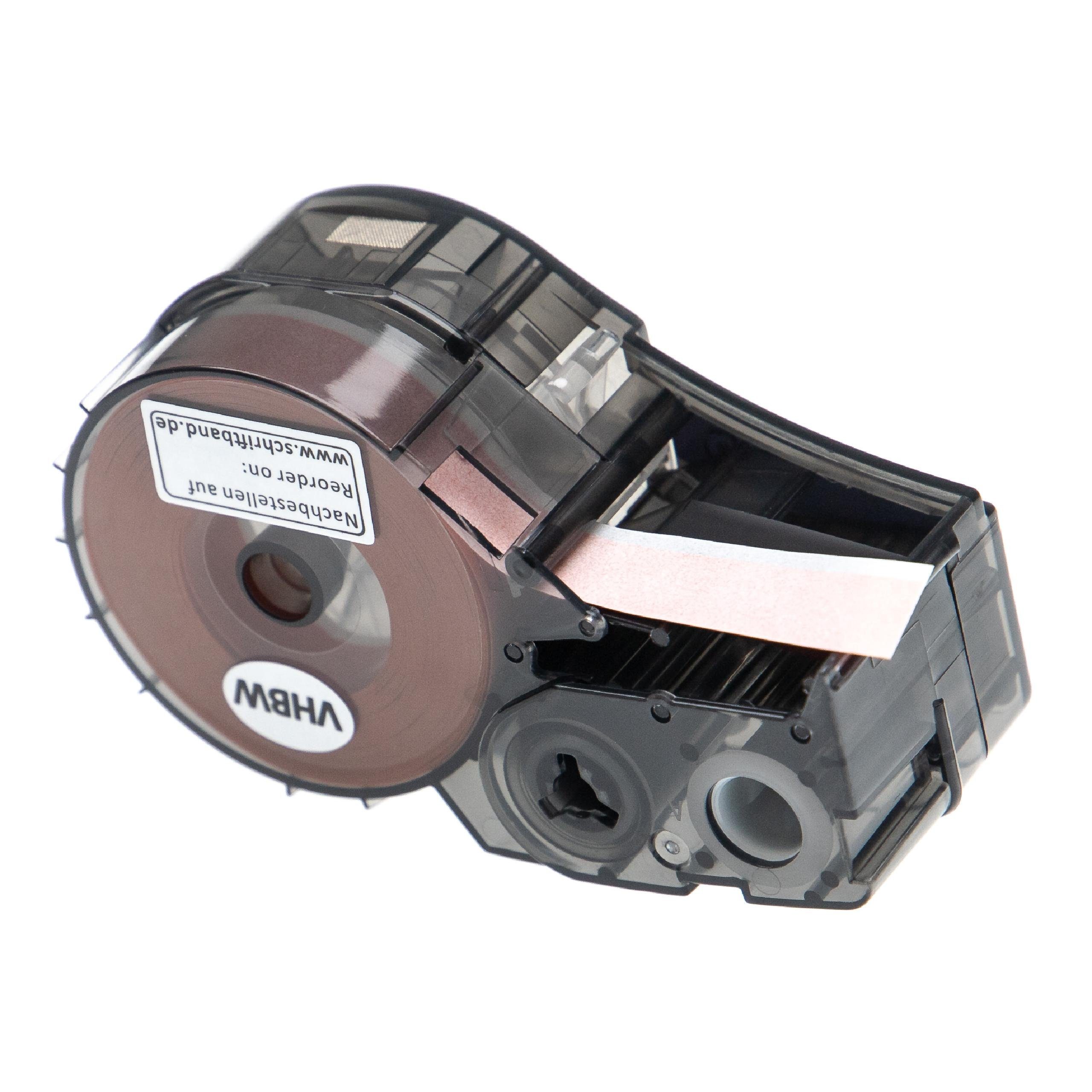 vhbw Beschriftungsband M21-375-595-OR Ersatz für für Brady Kopierer Drucker &