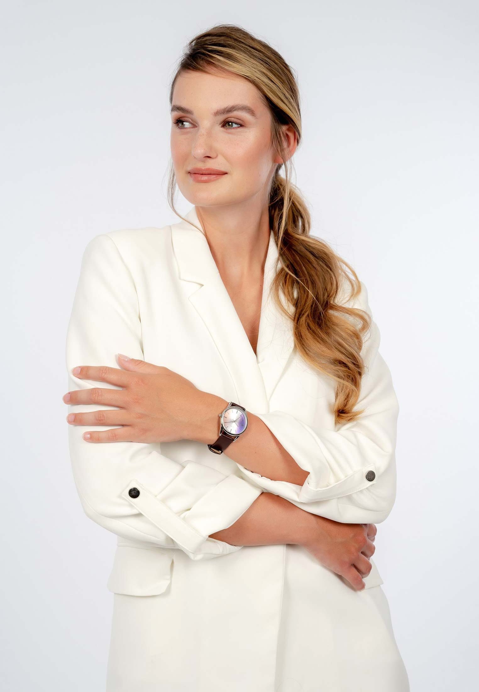 SURI FREY Quarzuhr SFY Lotty, (1-tlg., mit Armband)