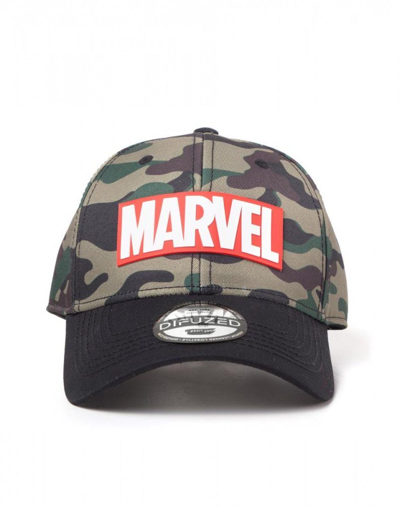 DIFUZED Snapback Cap Marvel - Camouflage Cap | Snapback Caps