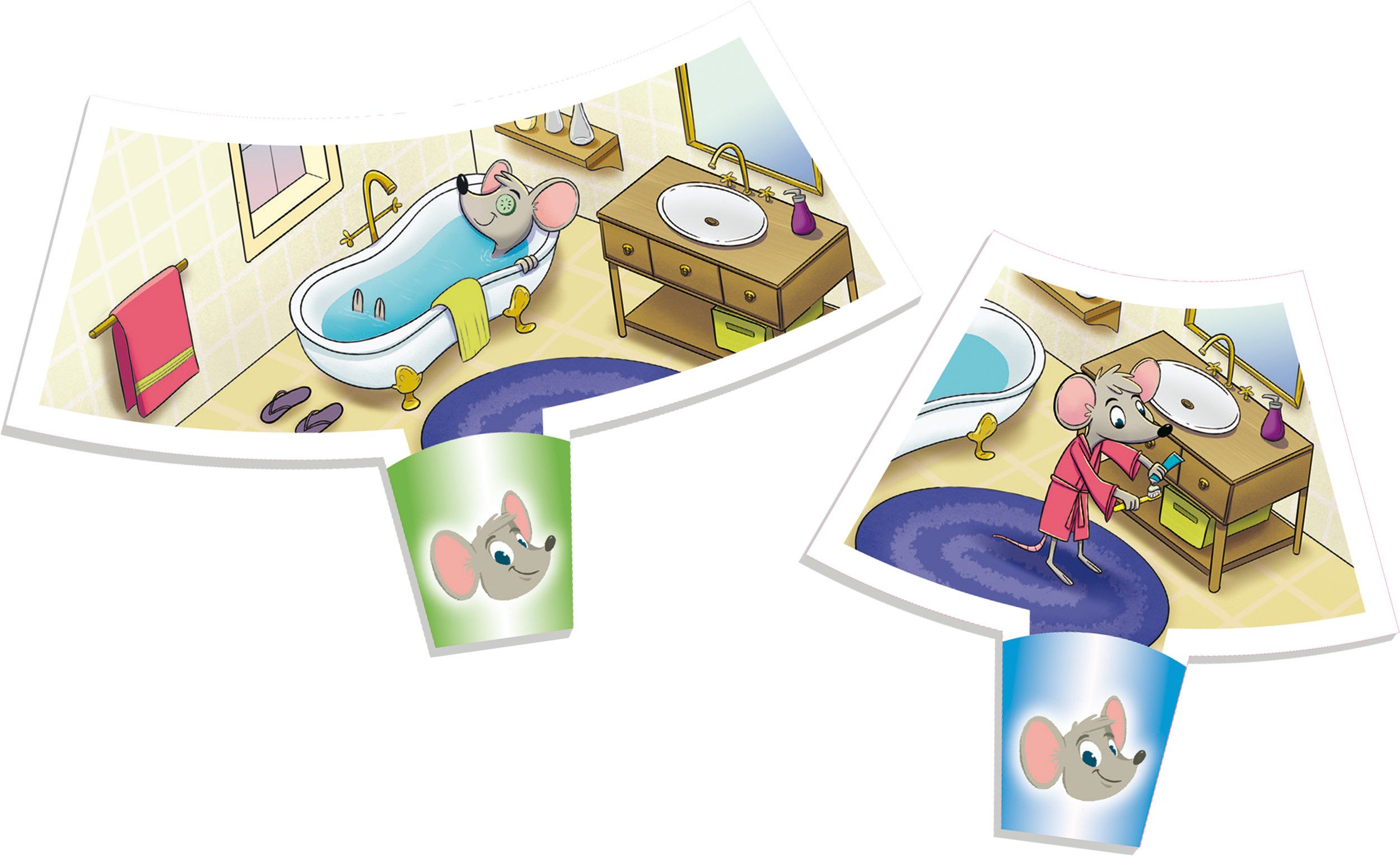 Schmidt Spiele Spiel Turm der Tiere, Kinderspiel