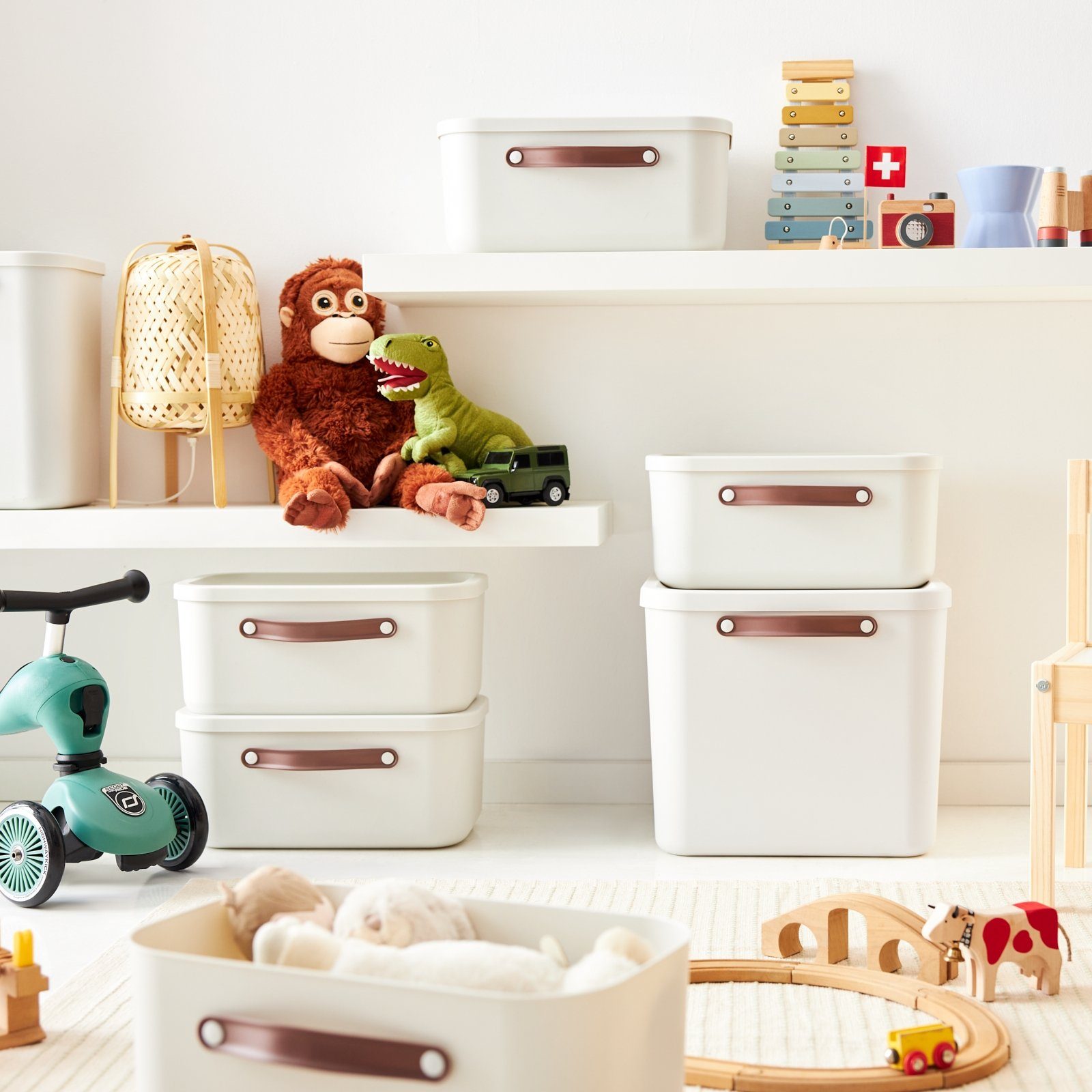 ROTHO Aufbewahrungsbox Aufbewahrungsbox mit Deckel 40 l MALOJA – Bild 5 von 5
