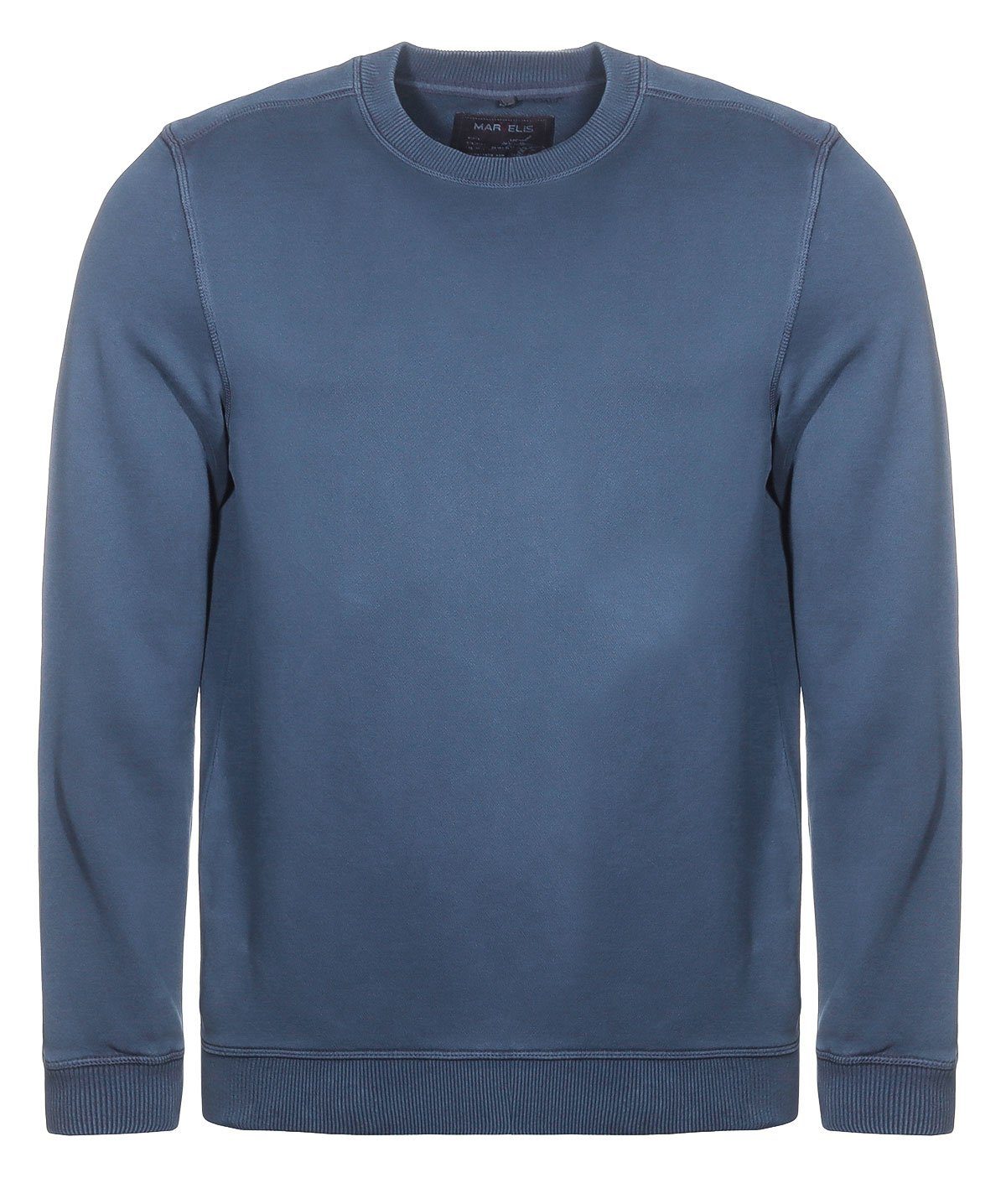 Sweatshirt Sweatshirt - Casual Fit - Rundhals - Einfarbig - Dunkelblau