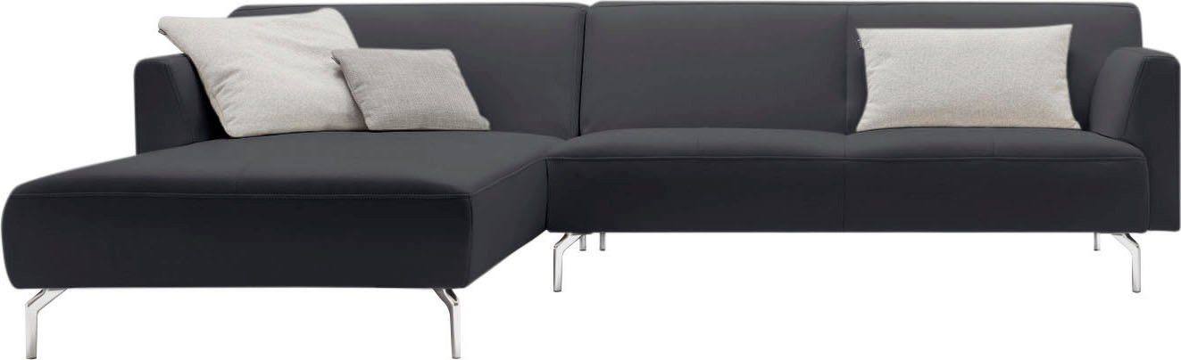 hülsta sofa Ecksofa hs.446, minimalistischer, cm 275 Optik, Breite in schwereloser