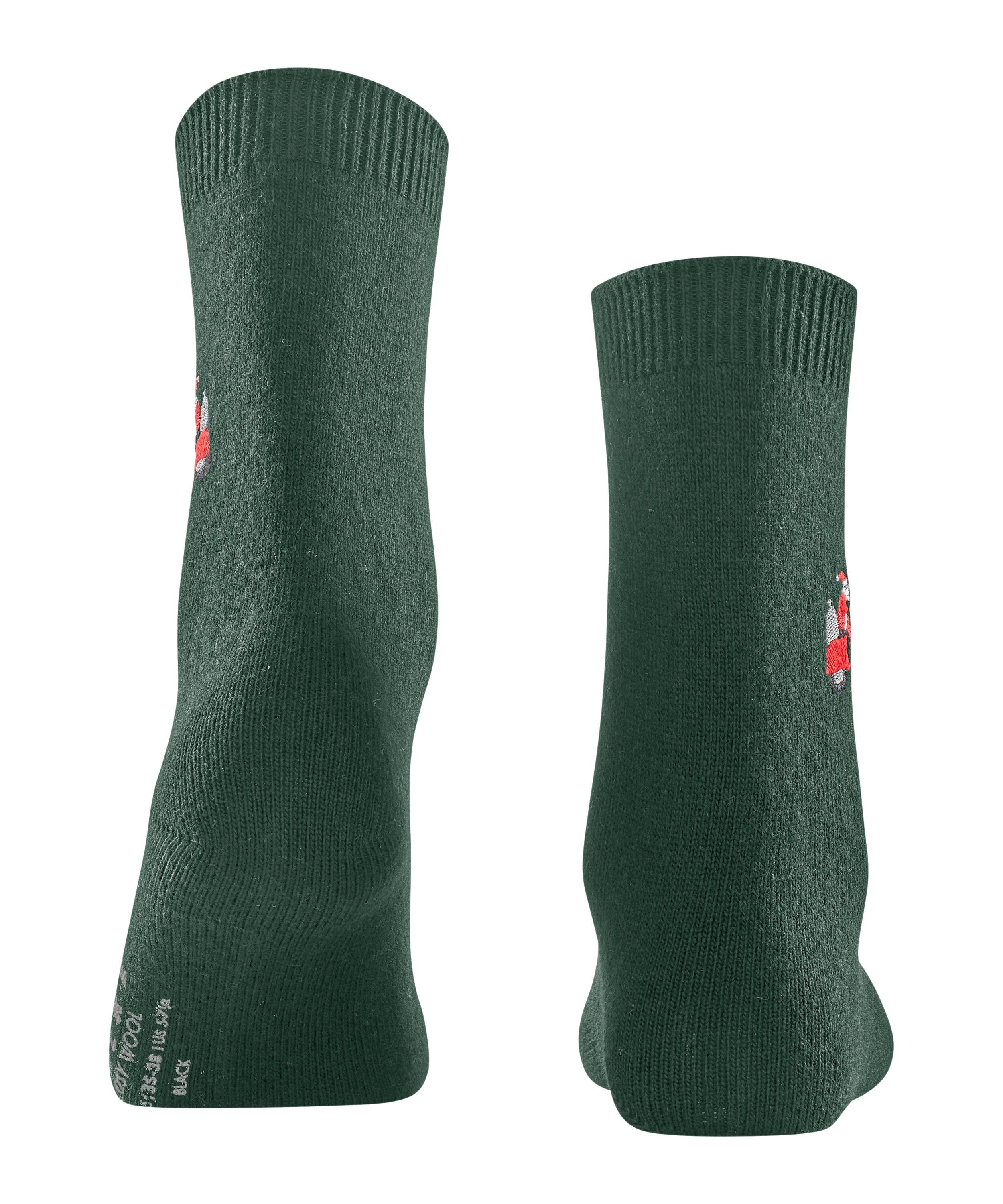 Santa hunter X-Mas green FALKE Cosy (7441) Socken (1-Paar) Wool