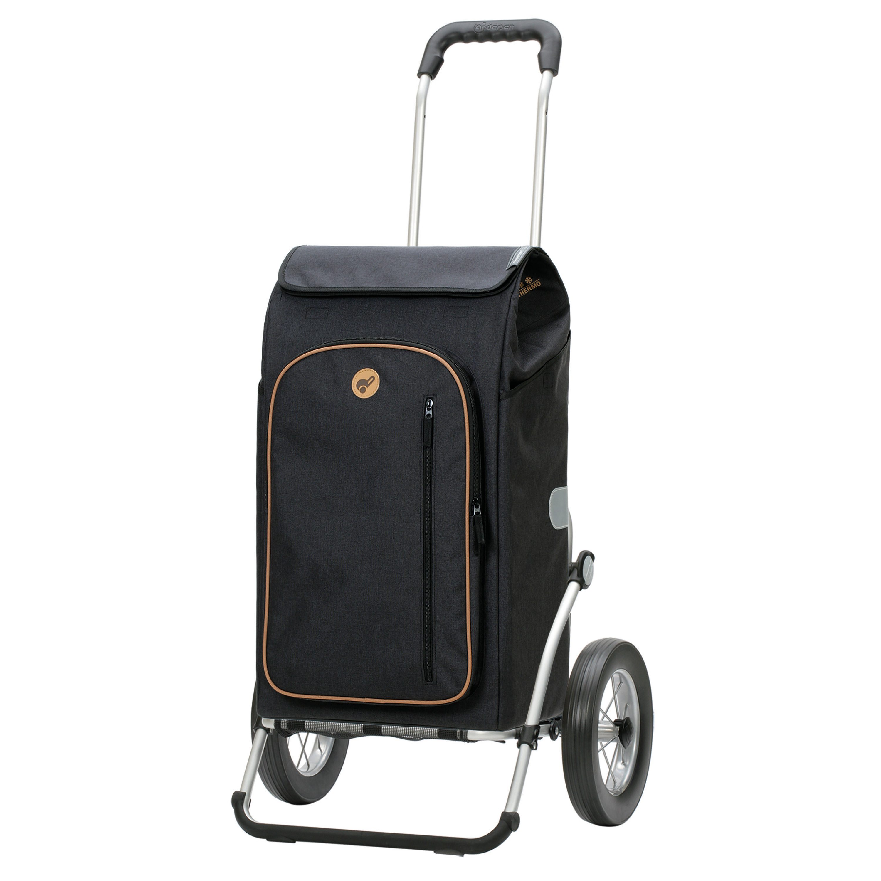 Einkaufstrolley Royal Shopper Folke schwarz