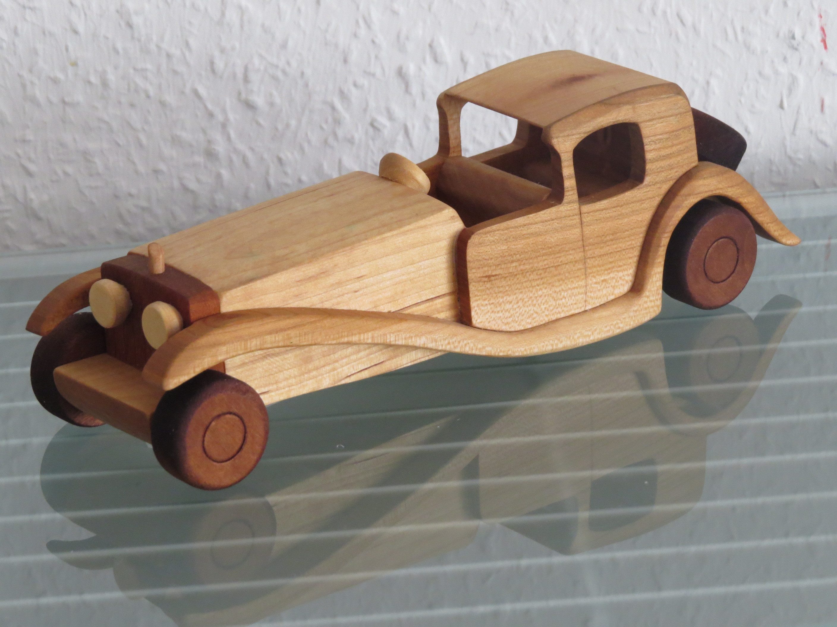 Holzprodukte Modellauto Oldtimer Roadster Sportwagen Limousine Cabrio Modellauto Auto