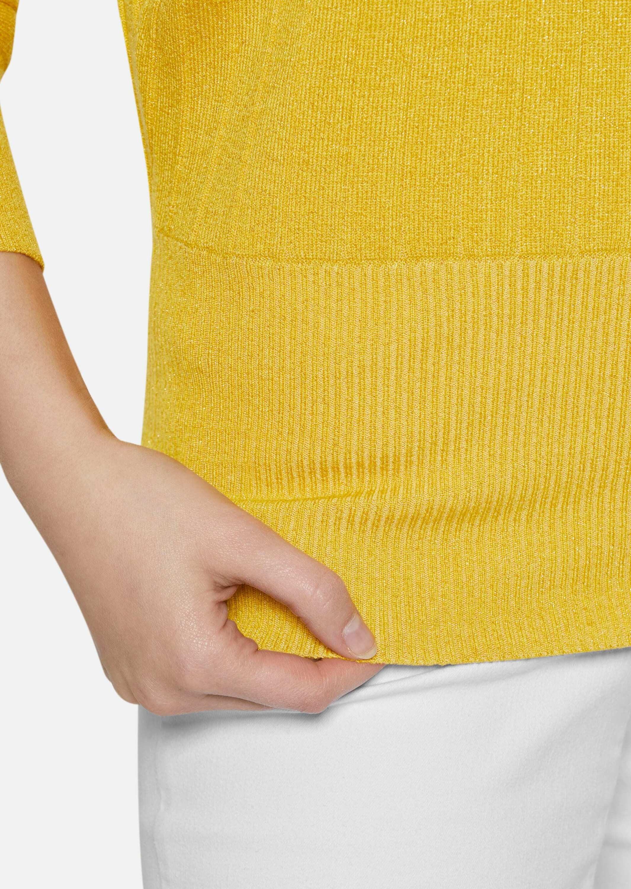 MADELEINE Strickpullover Pullover mit Effektgarn