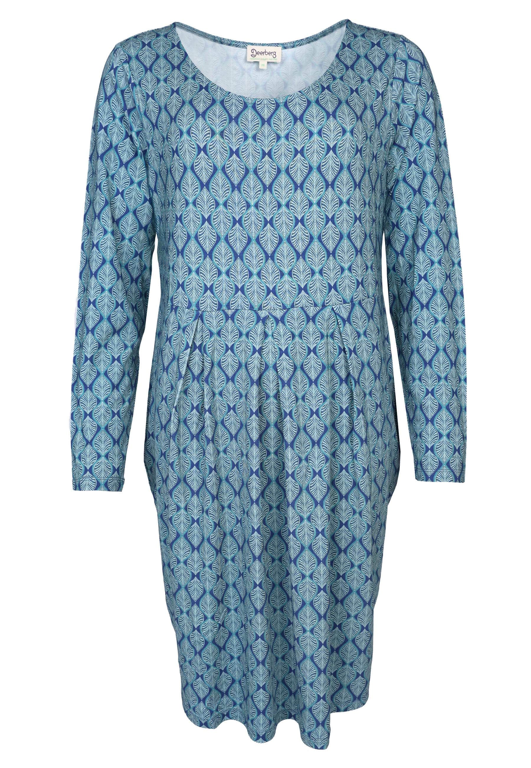 Deerberg Sommerkleid Jolente leaves – Bild 2 von 5