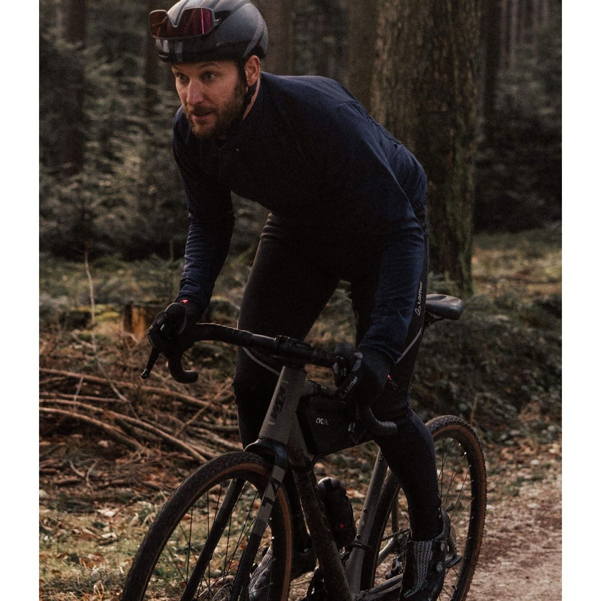 Löffler Fahrradjacke Men Bike Jacket Ventsiro TXS Winddichte, wasserabweisende Fahrradjacke mit transtex® SHELL 2.0 für