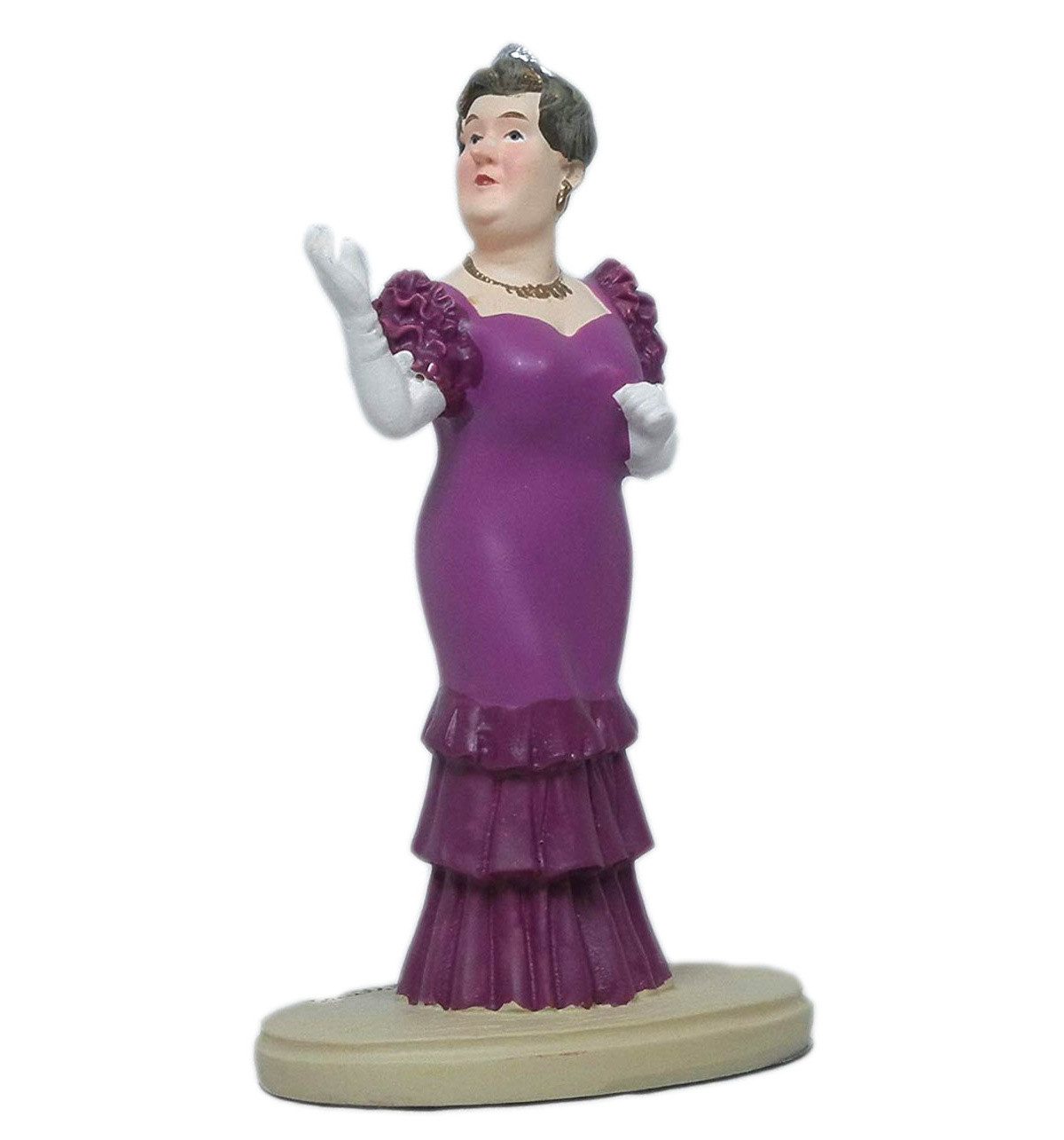 HUCH & friends Spielfigur Figur Bianca Castafiore 9 cm Tim & Struppi Sammelfigur Kunststoff