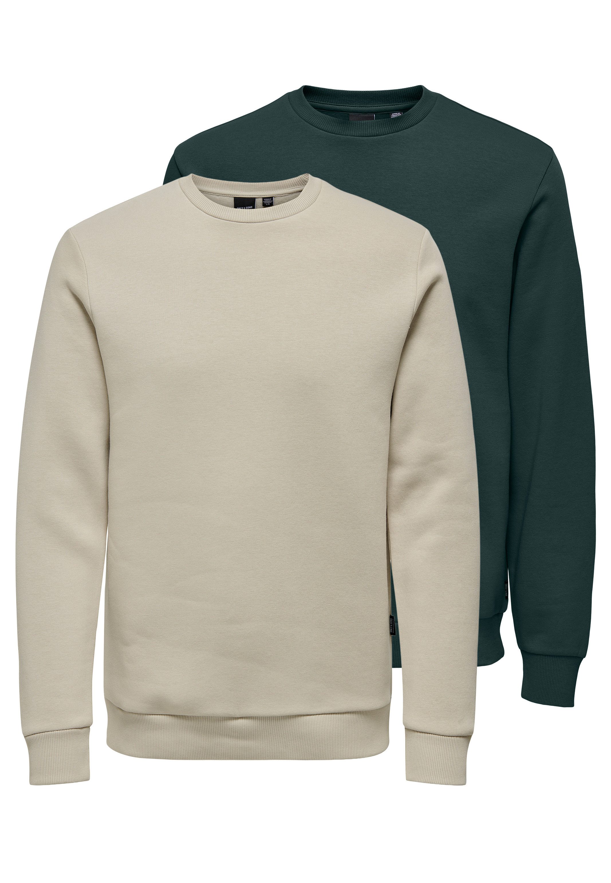 ONLY & SONS Sweatshirt 2er Pack günstig online kaufen